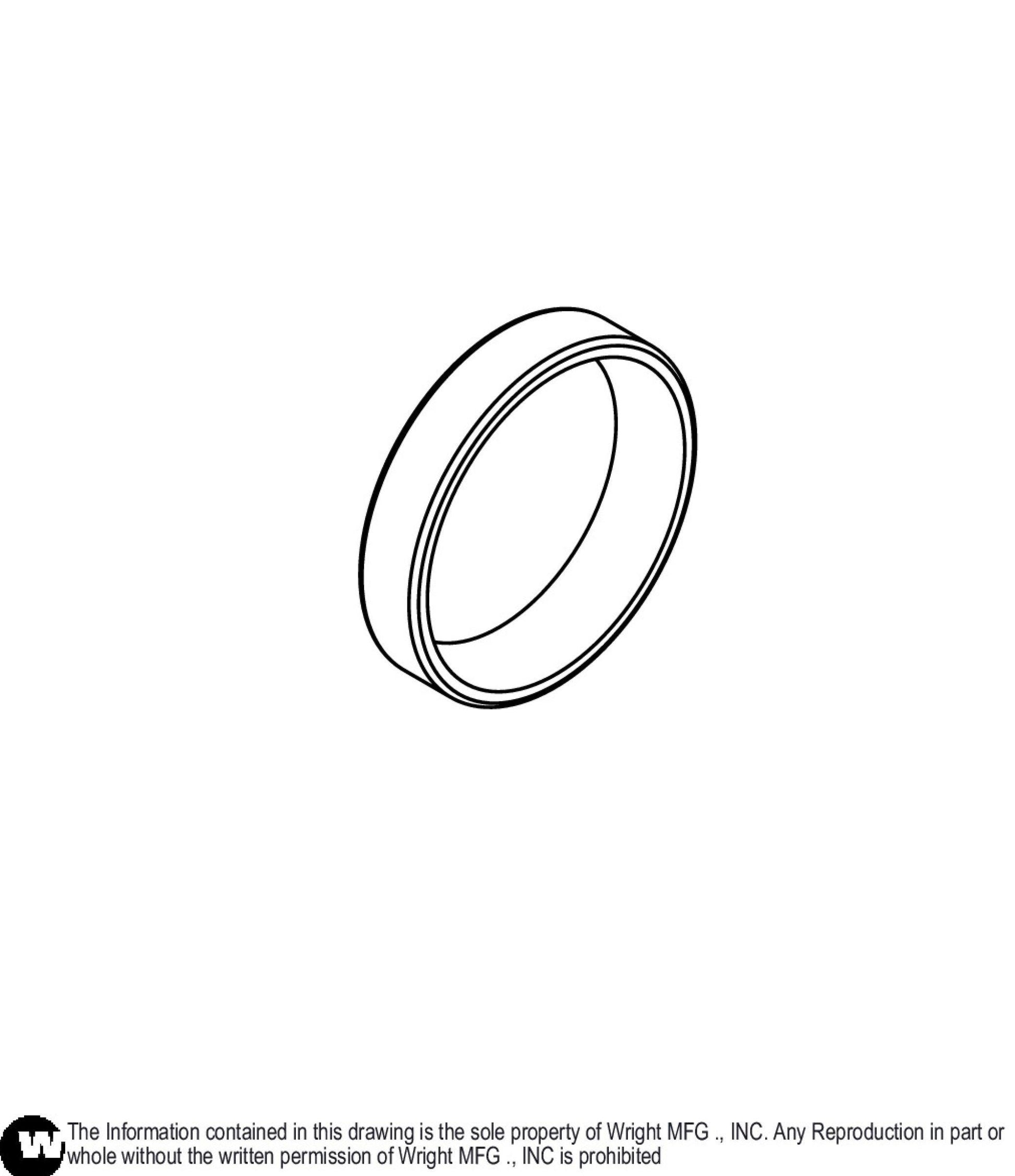 2.3612 OD Caster Arm Bearing Race 77460017.