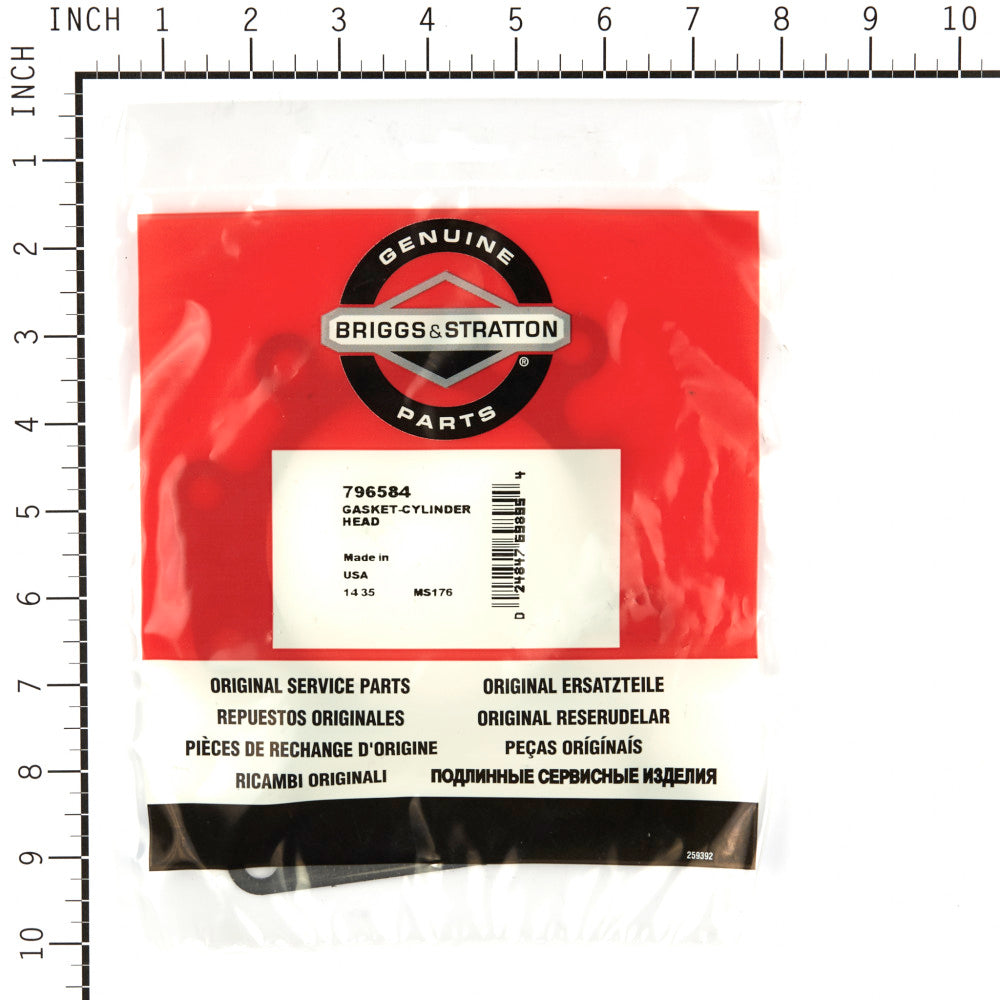 Briggs & Stratton Gasket-Cylinder Head 796584