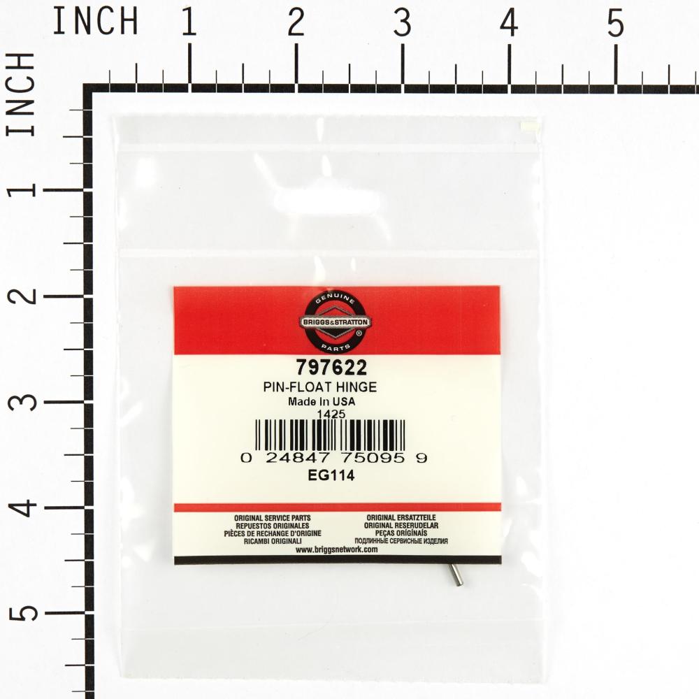 Briggs & Stratton Pin-Float Hinge 797622