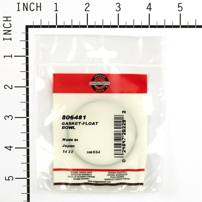 Briggs & Stratton Gasket-Float Bowl 806481