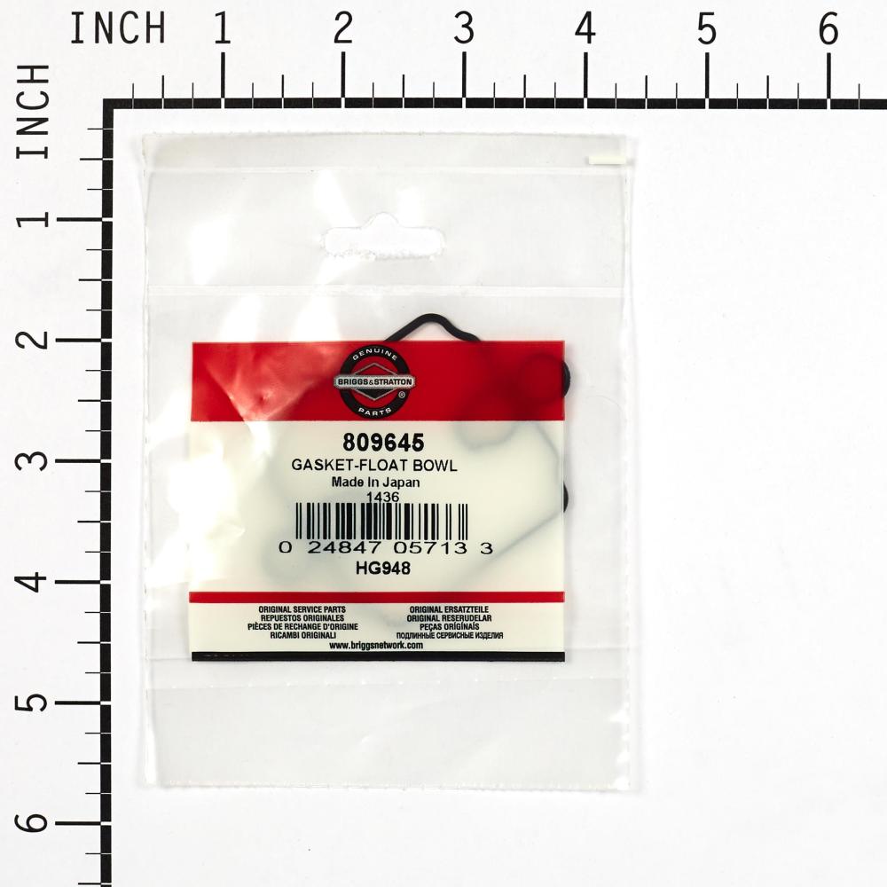 Briggs & Stratton Gasket-Float Bowl 809645