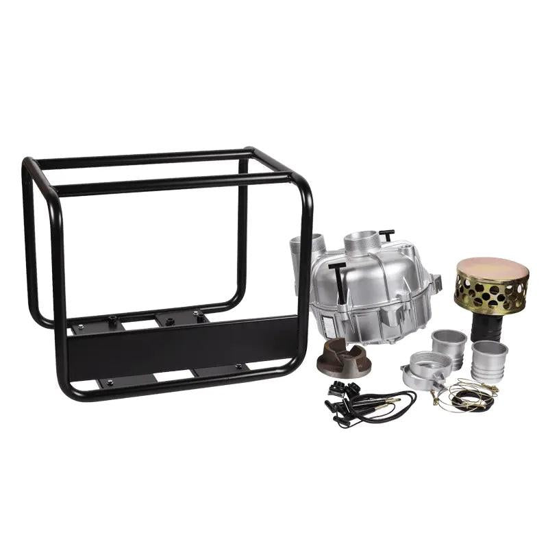 3" Trash Pump Assembly w/ Frame.