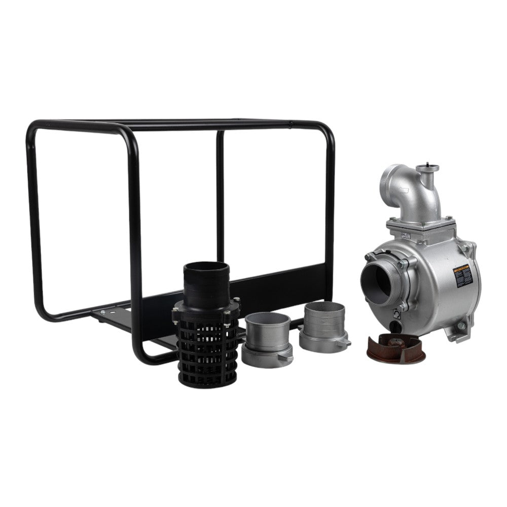 BE 4" Trash Pump Assembly with Frame and Decal Plate 85.150.424
