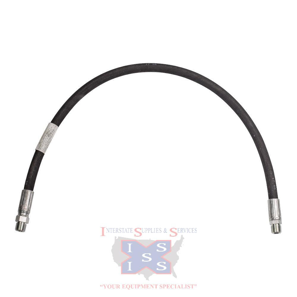 30" 3/8" S/B Black Hose.