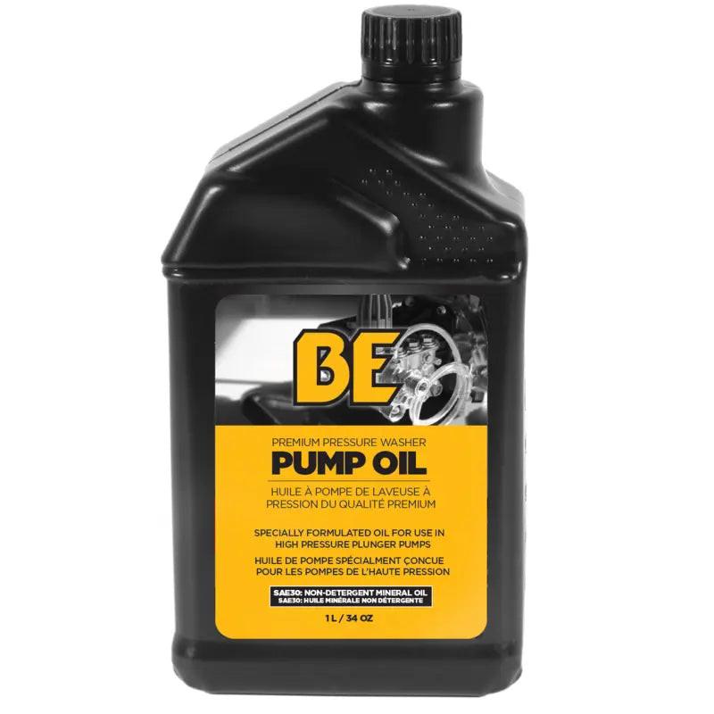 1L, 30W, Non-Detergent Pump Oil.