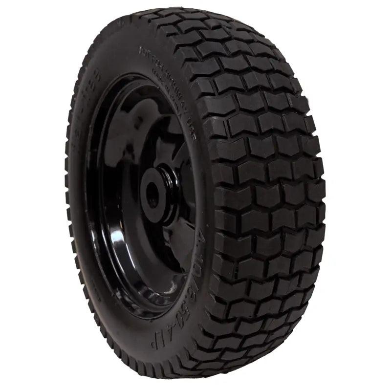 10", 900G Foam-Fill, Black Wheel.