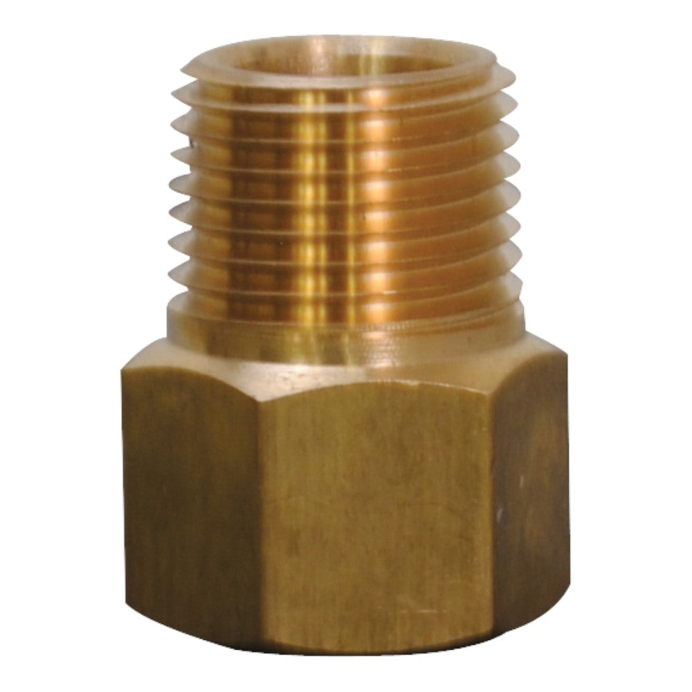 BE 3/8" NPT Brass Extension Adapter 85.705.107
