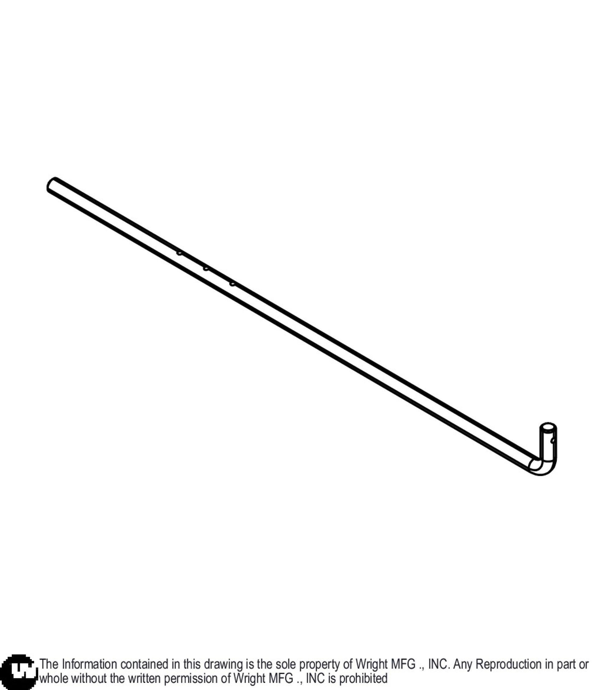 15" Threaded Rod For OPC 85410009.
