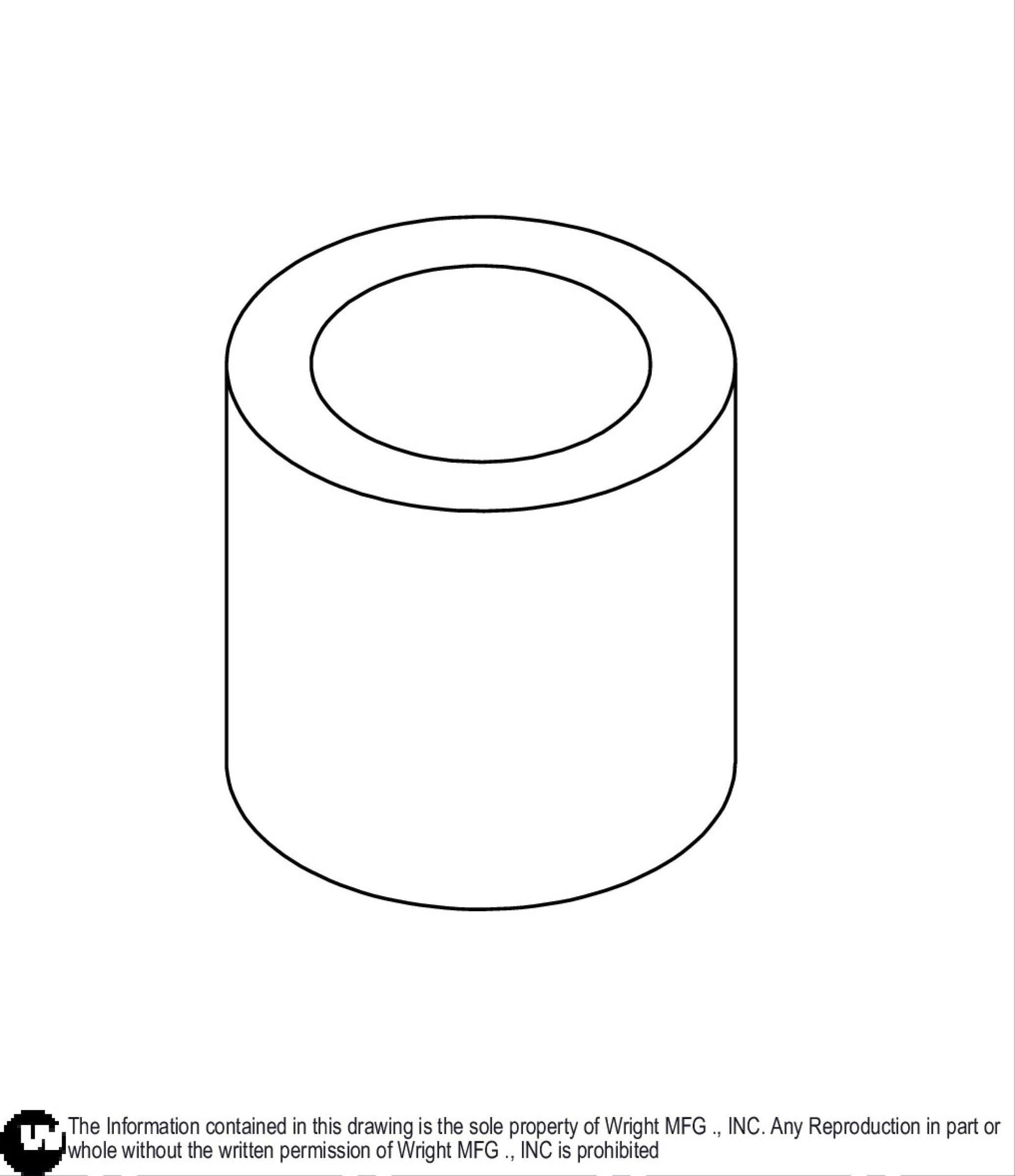 Plain DOM 0.750 X 0.125 X 0.718 89490045.