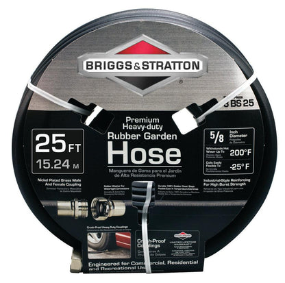 Briggs & Stratton 25' Premium Rubber Hose 8BS25.