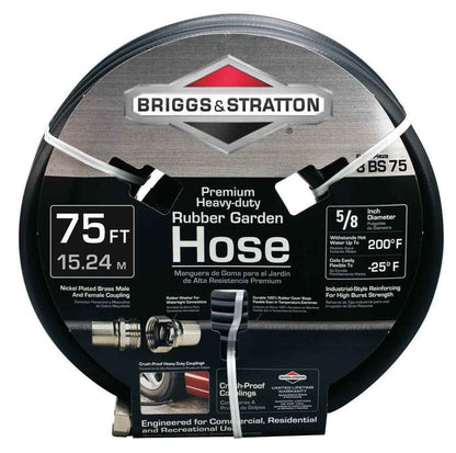 Briggs & Stratton 75' Premium Rubber Hose 8BS75.