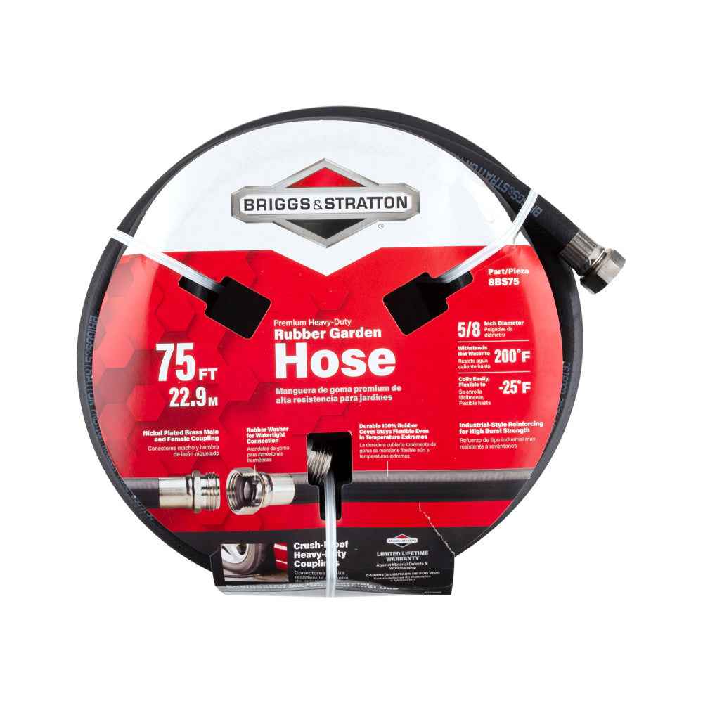 Briggs & Stratton 75' Premium Rubber Hose 8BS75