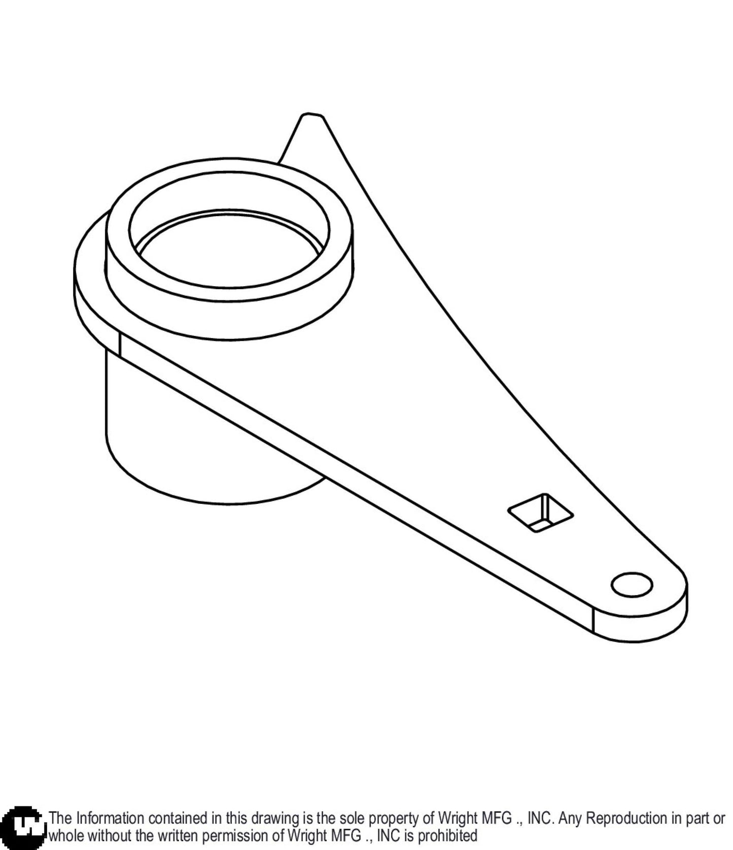 GCS Idler Arm Weldment 91320016.