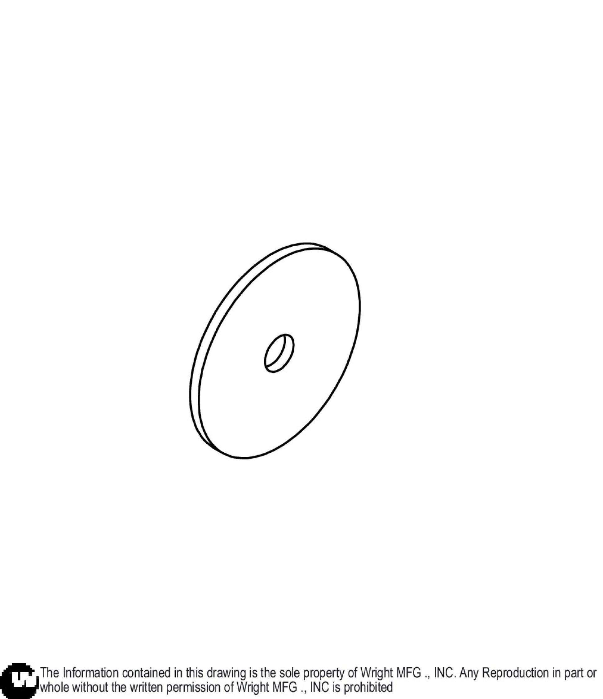 WSZK GCS Washer 3/8 ID X 225 OD 91320027.