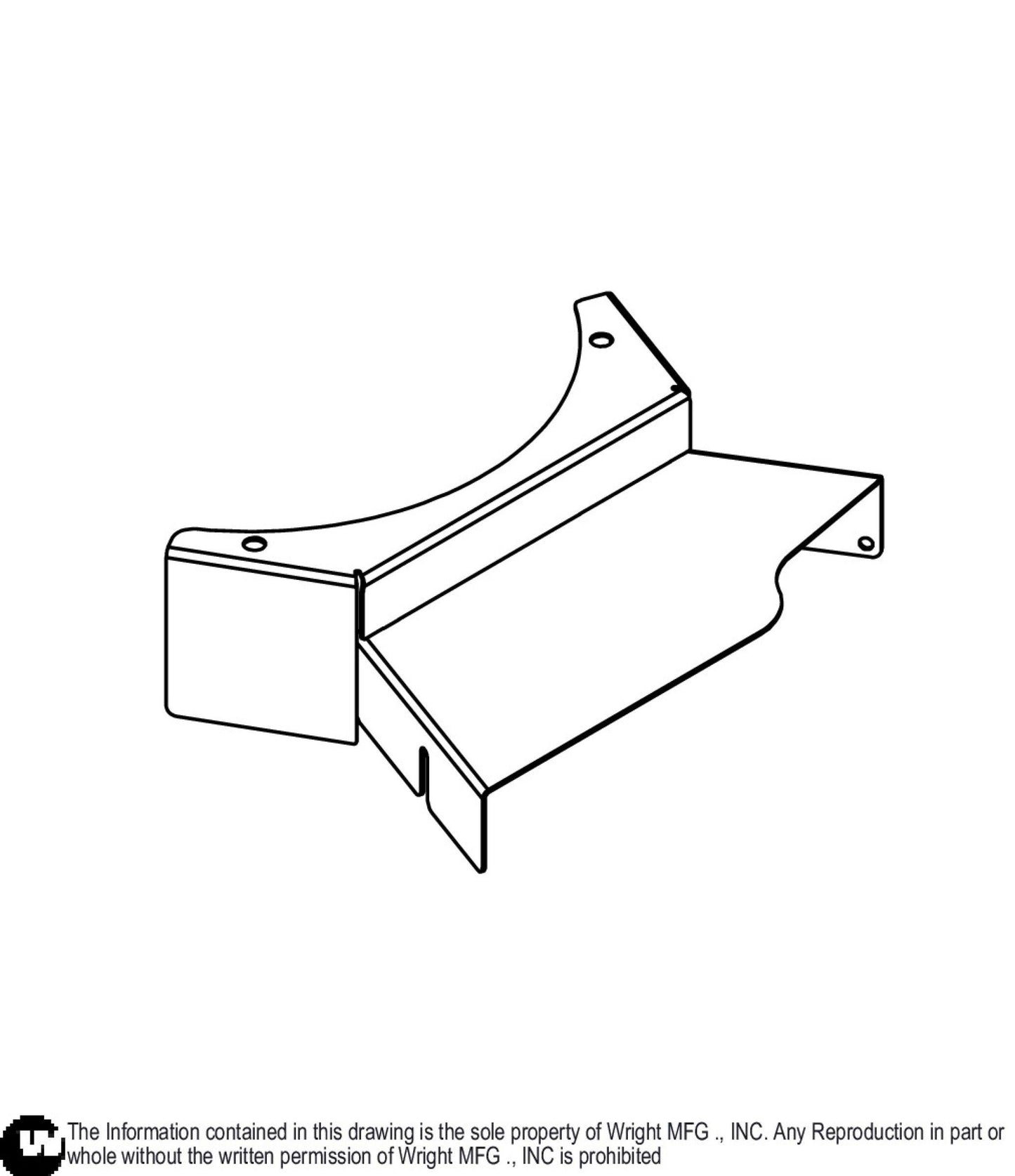 WSLG WrightVac 52 Deck Cover 91320029.