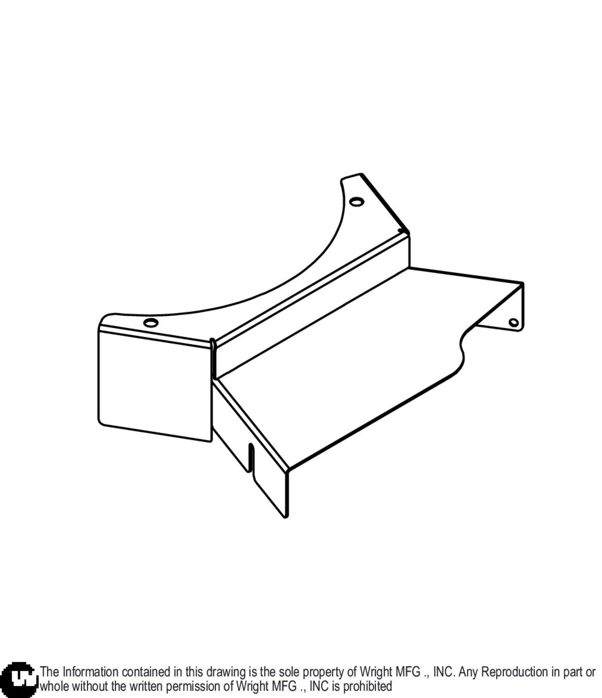 WSLG WrightVac 52 Deck Cover 91320029.