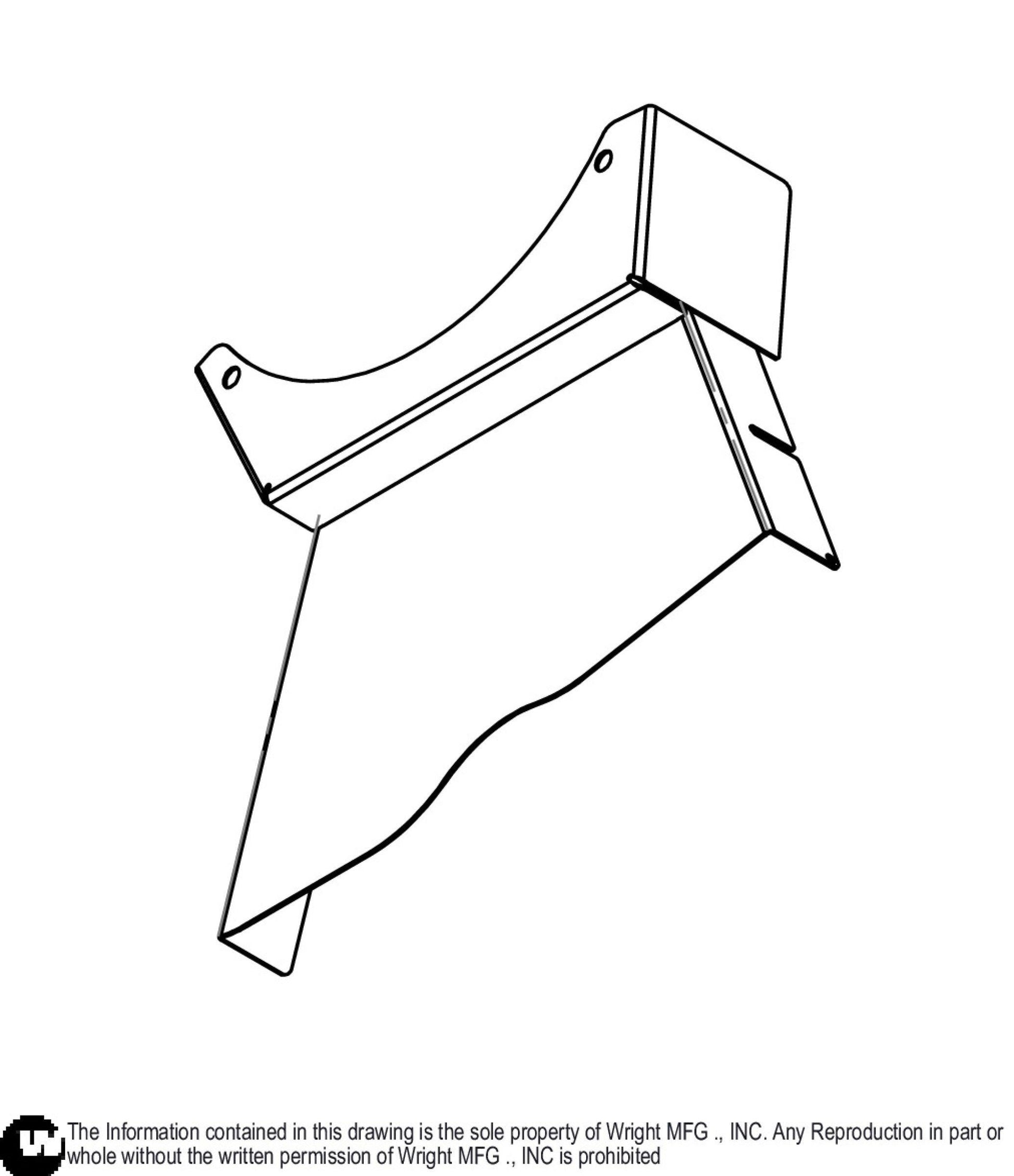 WSLG WrightVac 61 Deck Cover 91320030.