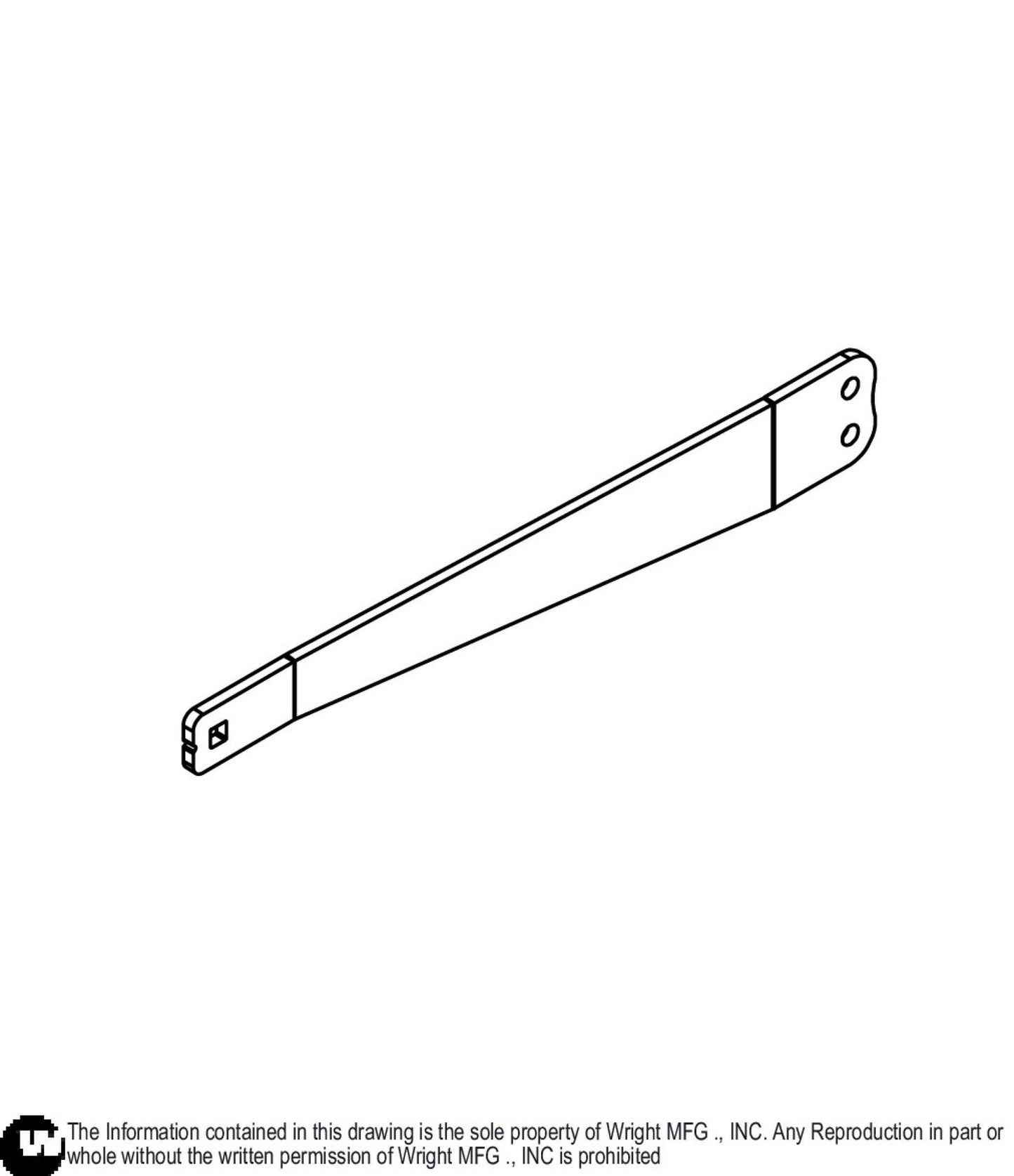 WSLG GCS Right Tension Strap 91320032.