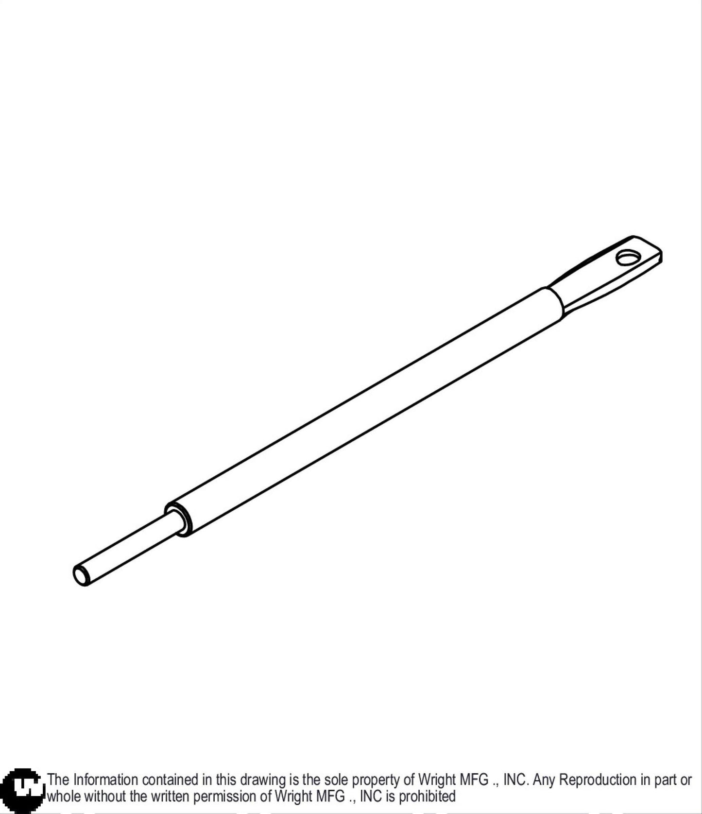 Sentar Adjust Brake Push Rod 91410006.