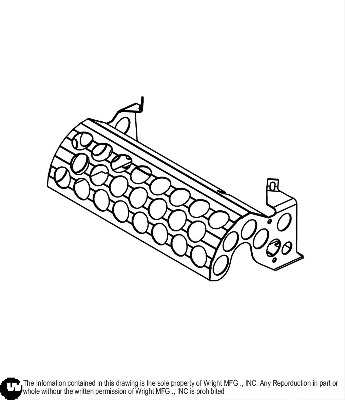 CE WSES/WSTRH Muffler Guard 91410028.