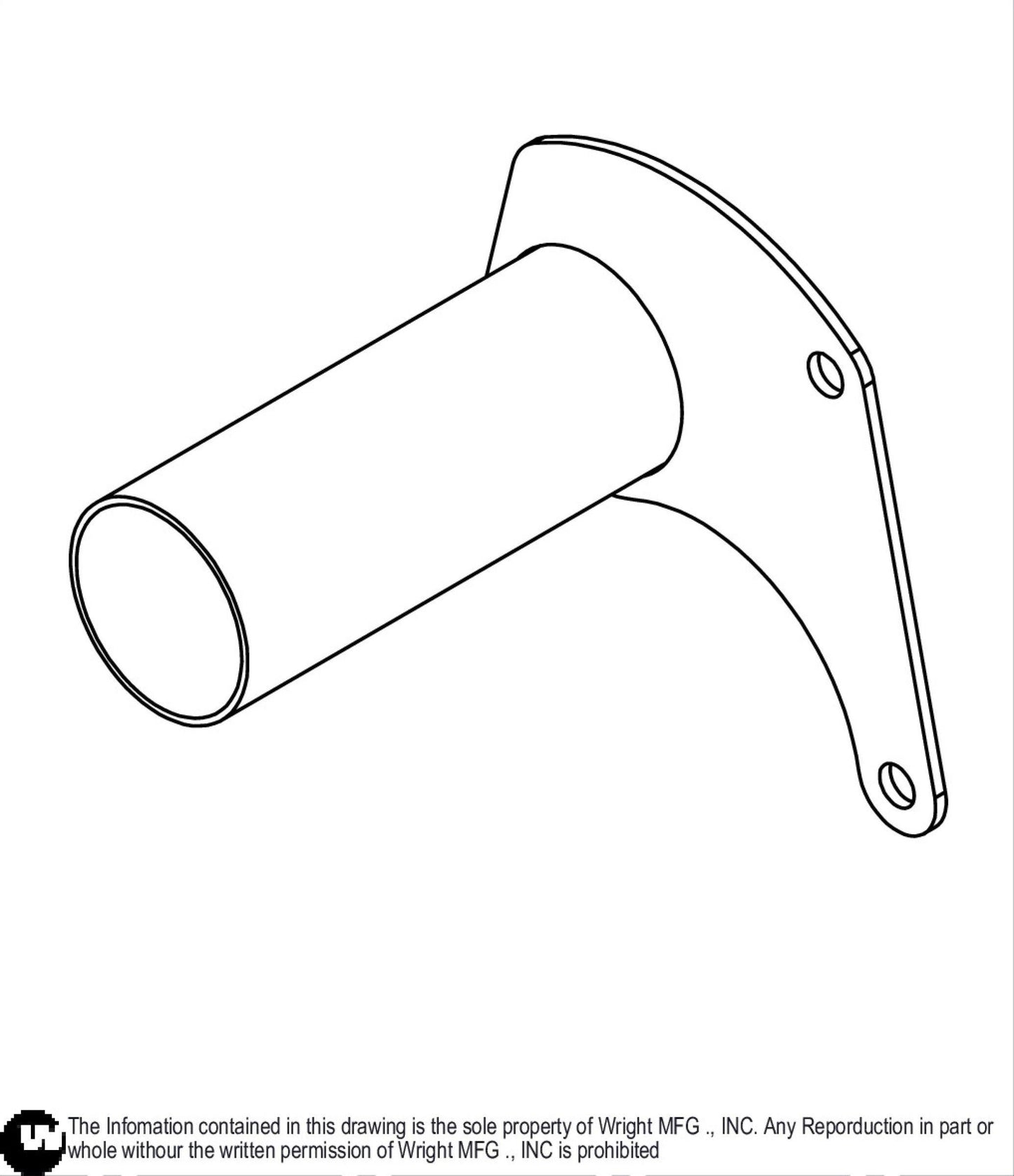Pipe Guard Heat Shield Weldment 91410046.