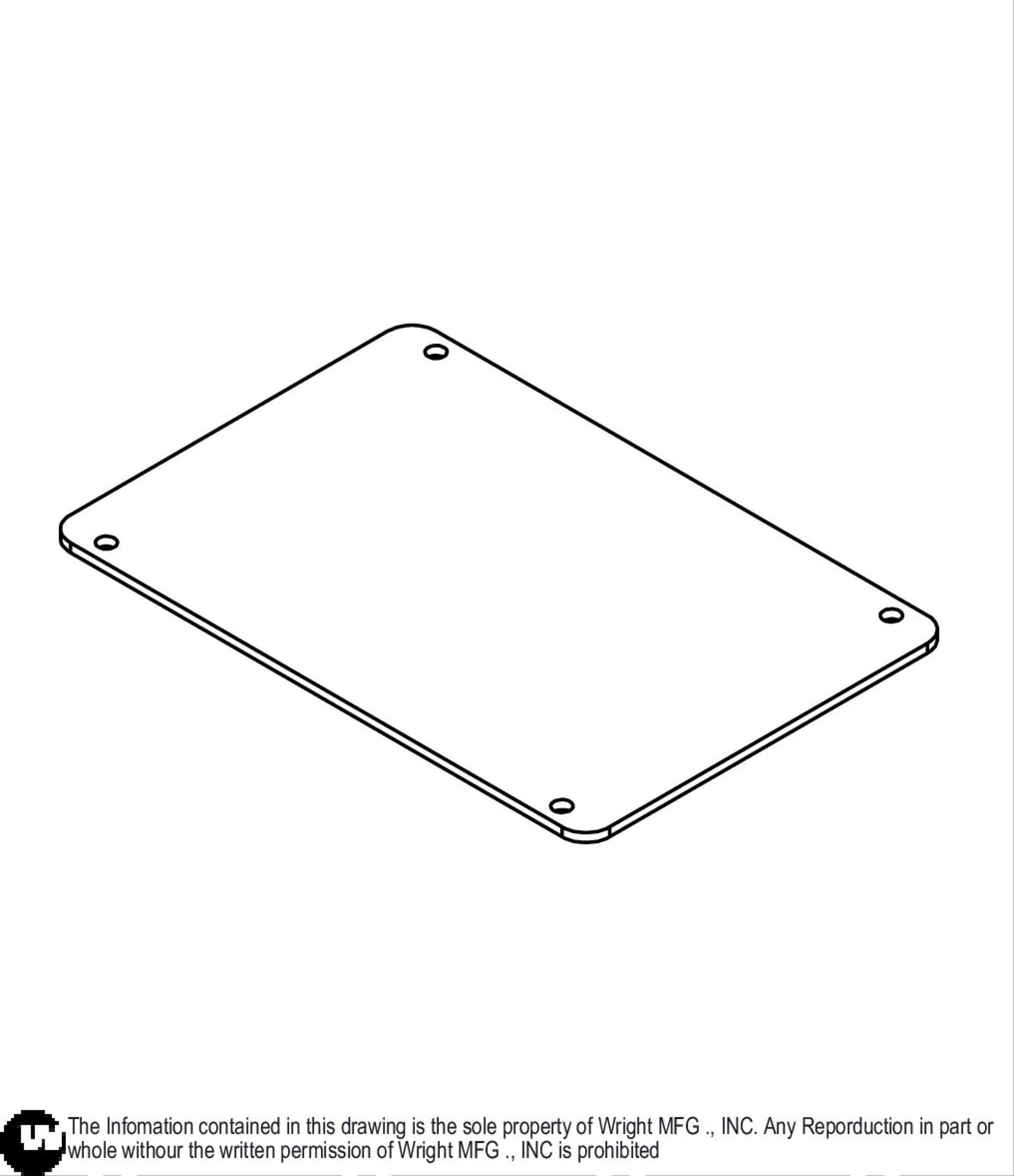 WZTO 11.25 X 7.625 Engine Guard Weight 91410052.