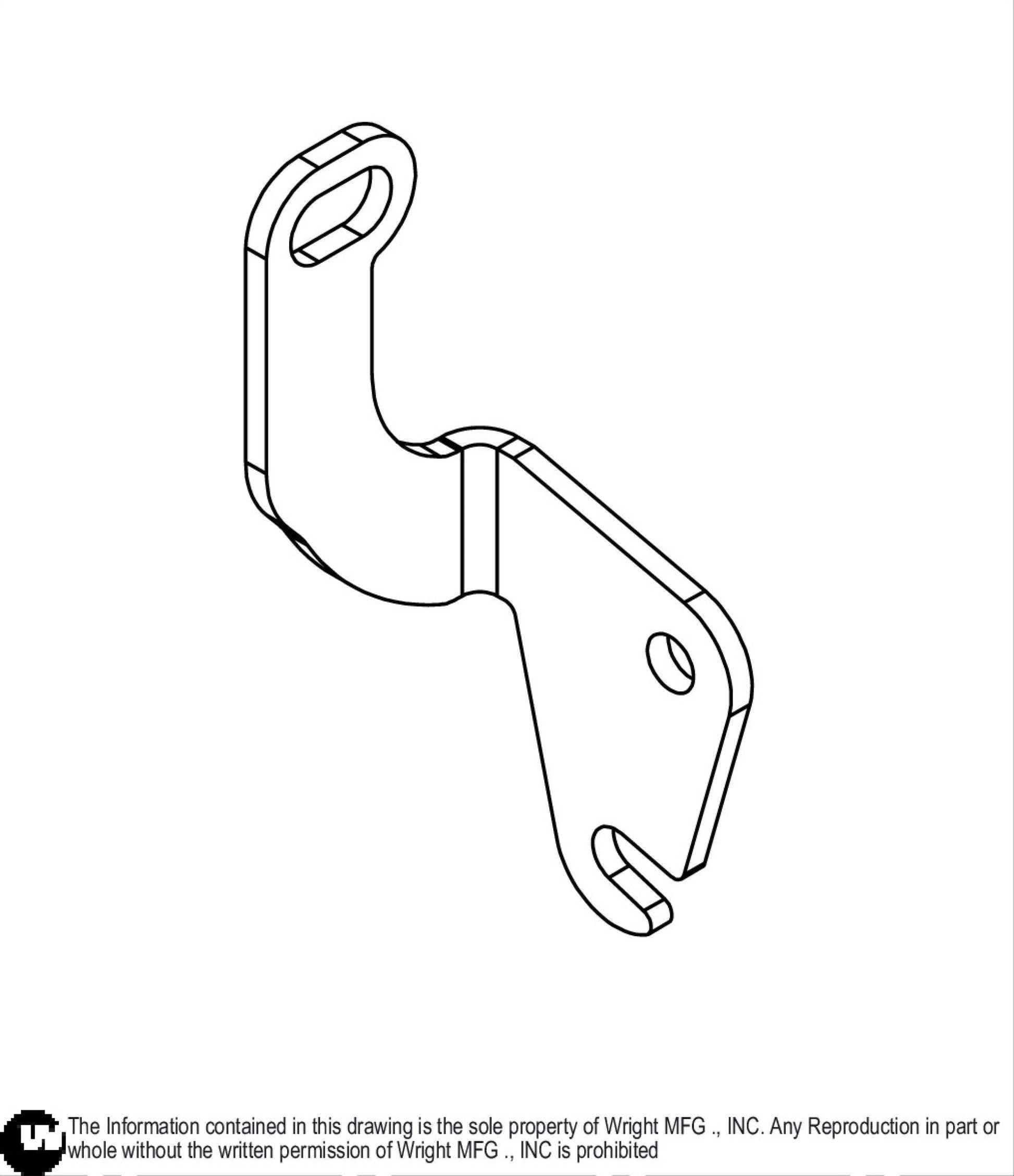 Right Confidant Muffler Bracket 91410077.