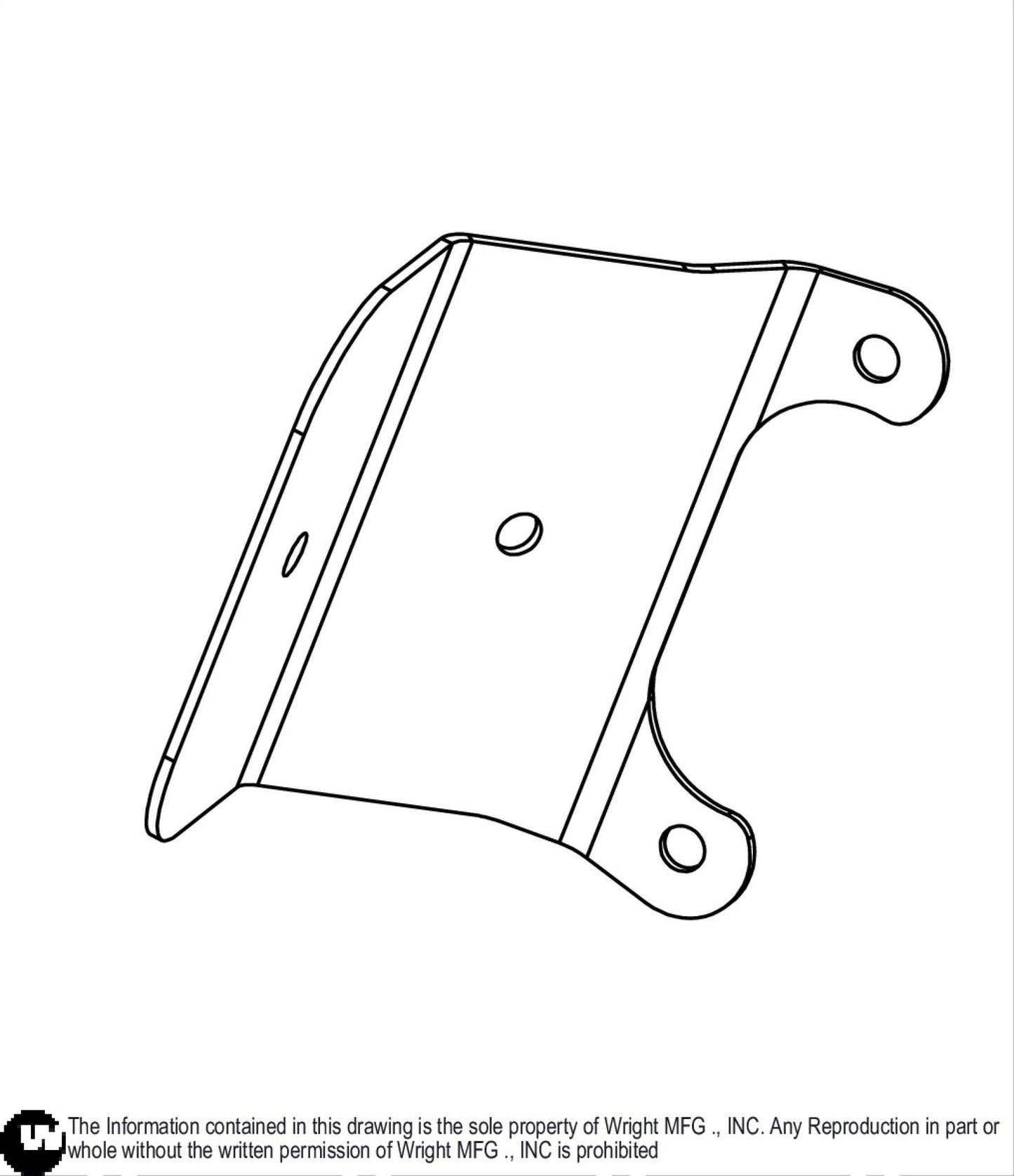 Upright Fuel Protector Plate 91410081.
