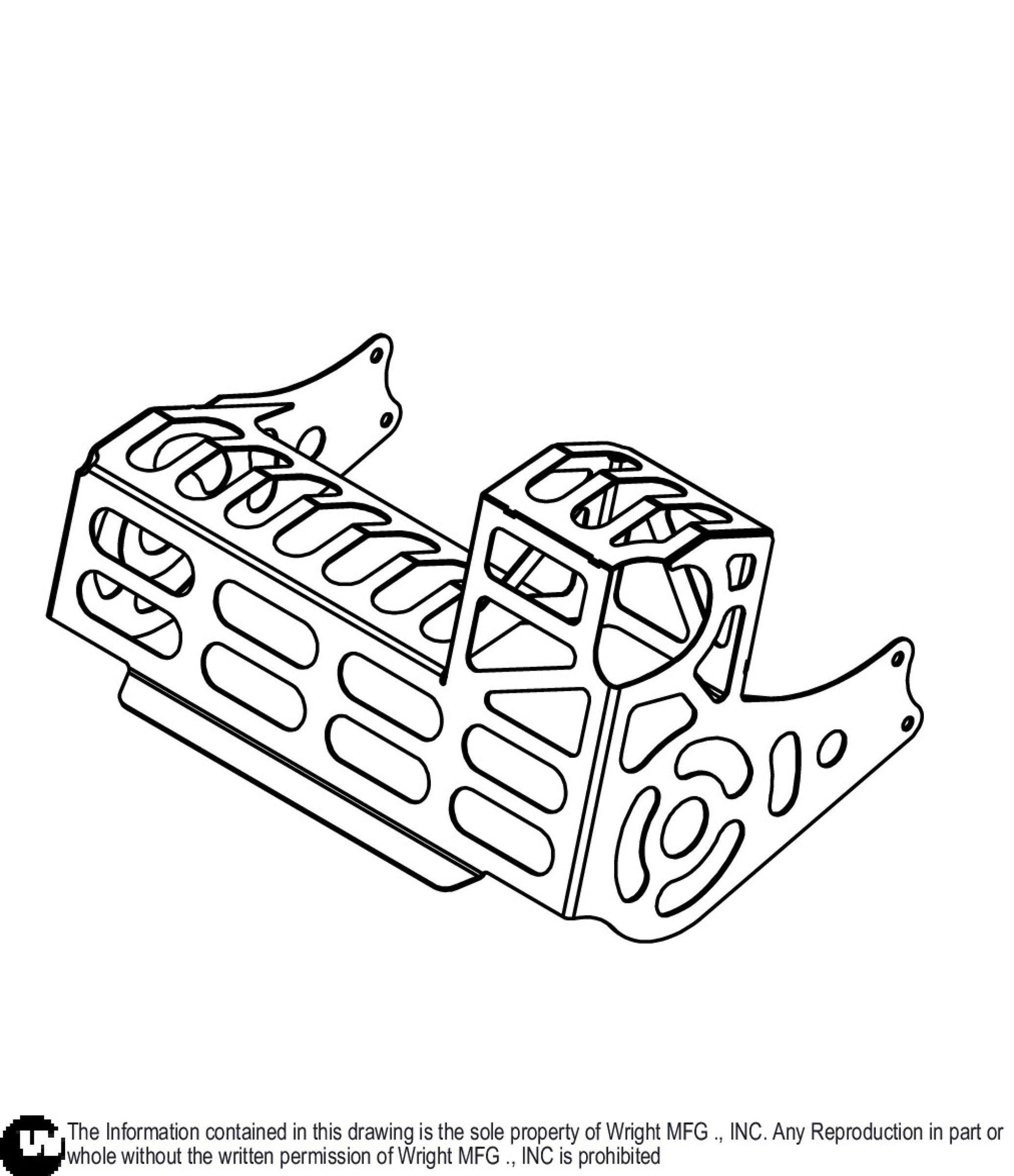 FS&FX Heat Shield Weldment 91410440.