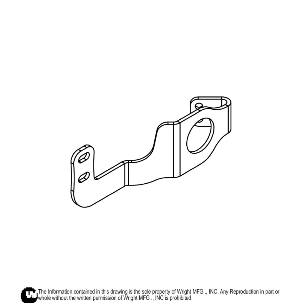 Kawasaki Muffler Bracket 91410452