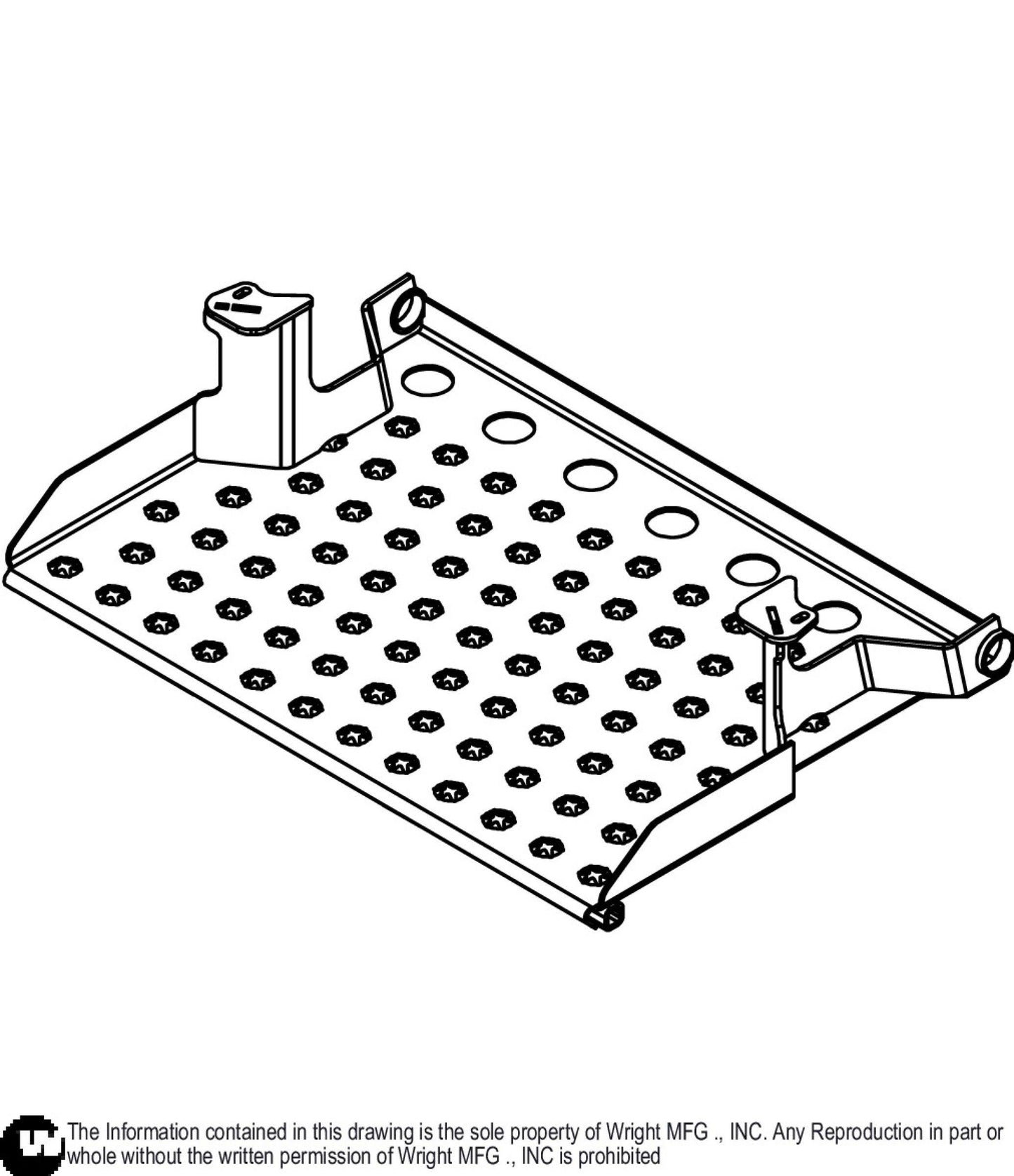 WSTX2 Platform Weldment 91410496.