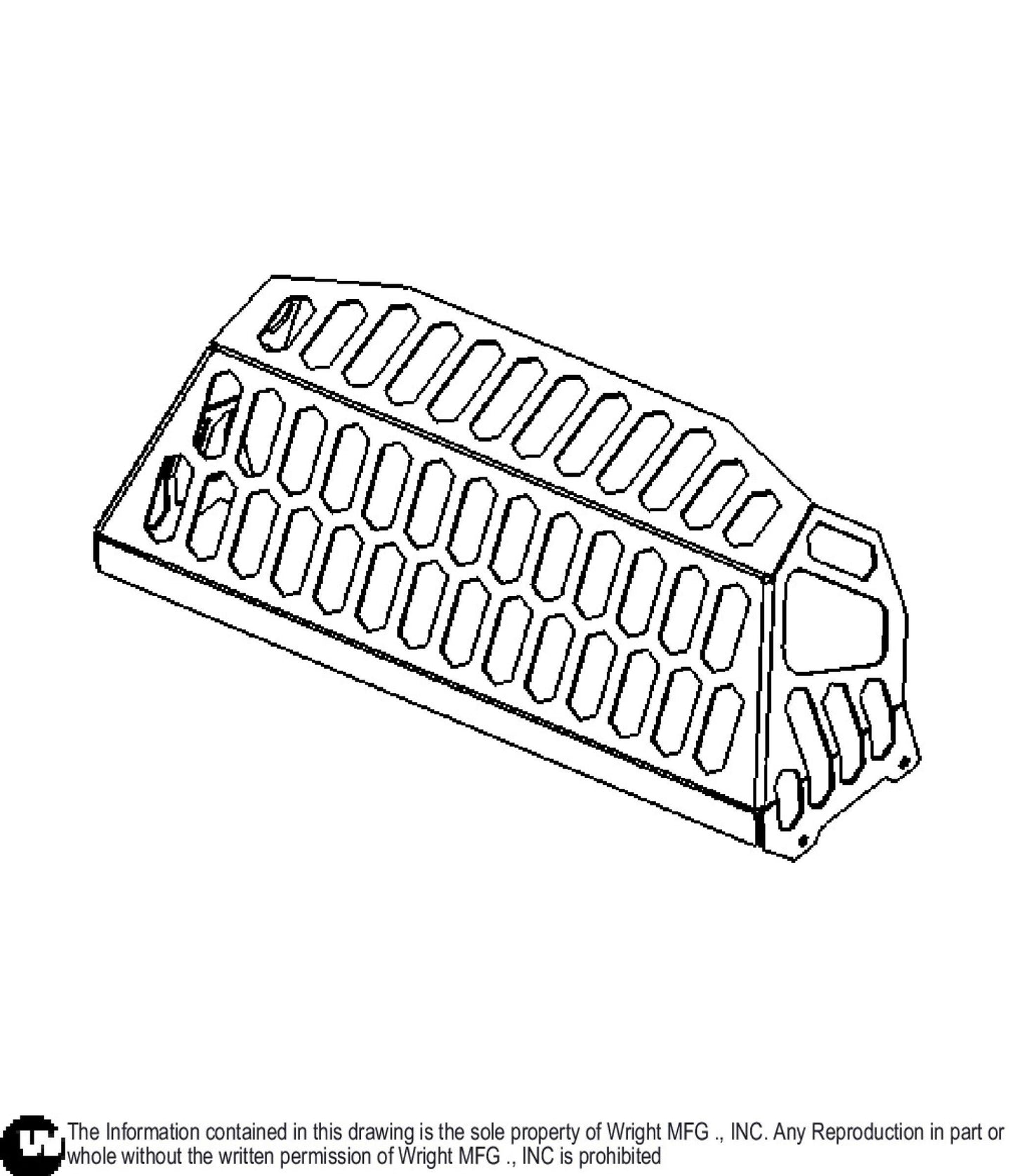 WSLG Muffler Shield 91410509.