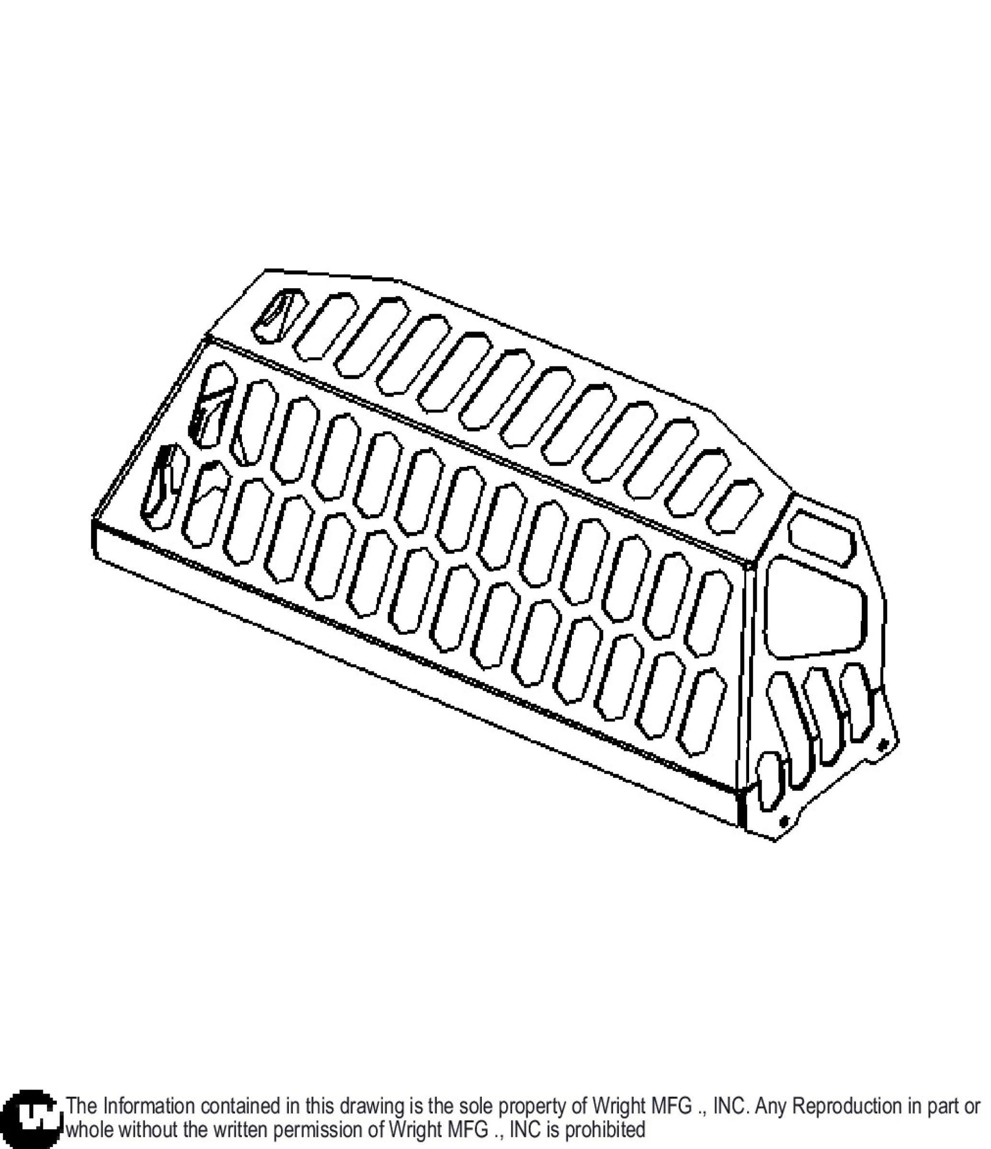 WSLG Muffler Shield 91410509.
