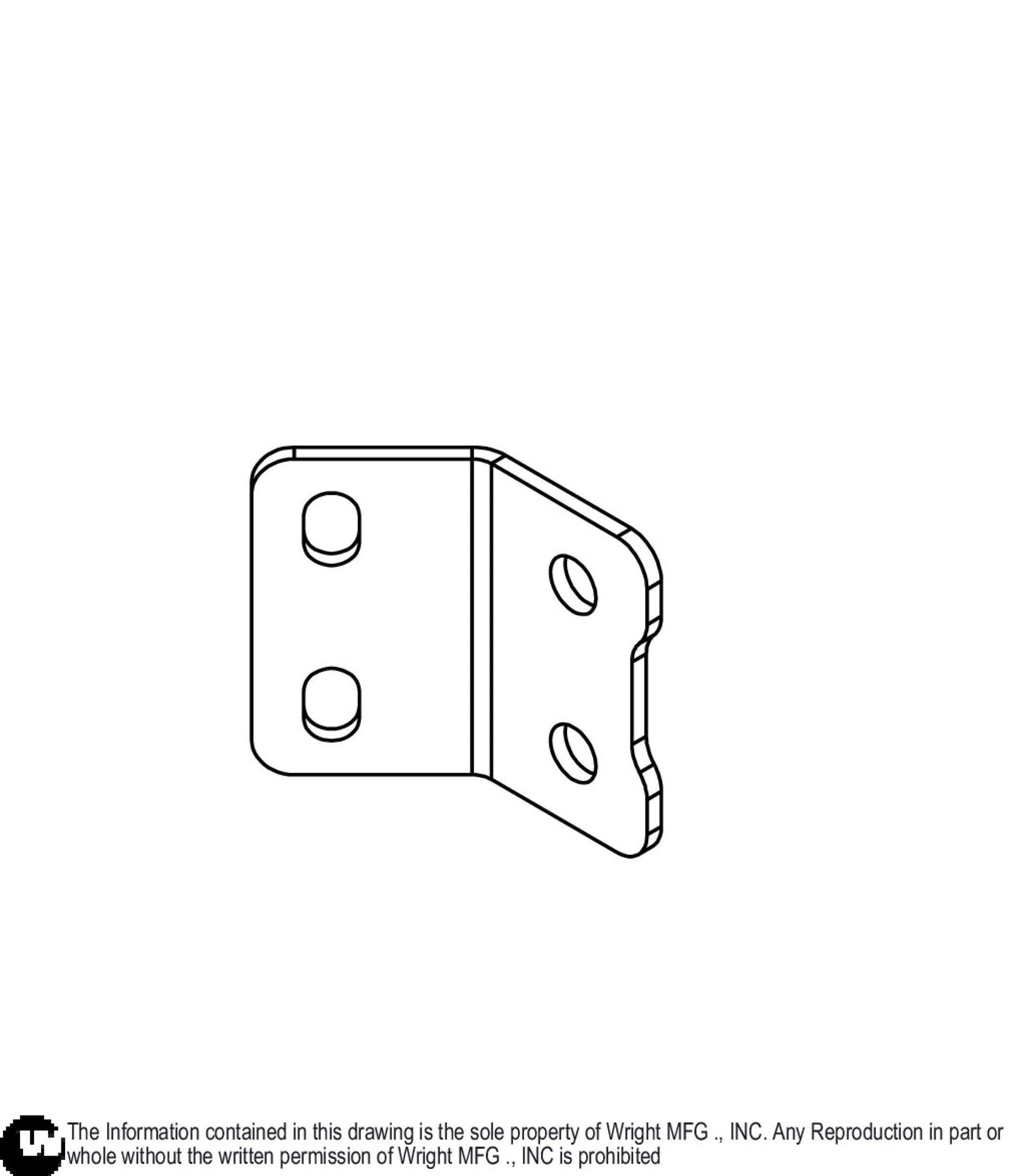 Kaw FX820 Muffler Bracket 91410512.