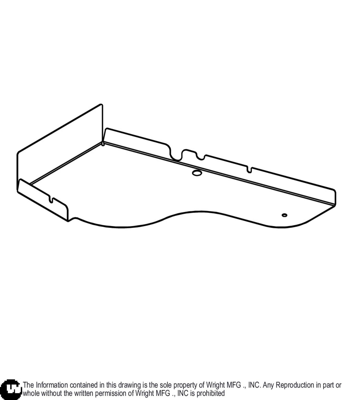 Black Aero 52 WSZK Right Deck Cover 91440004.