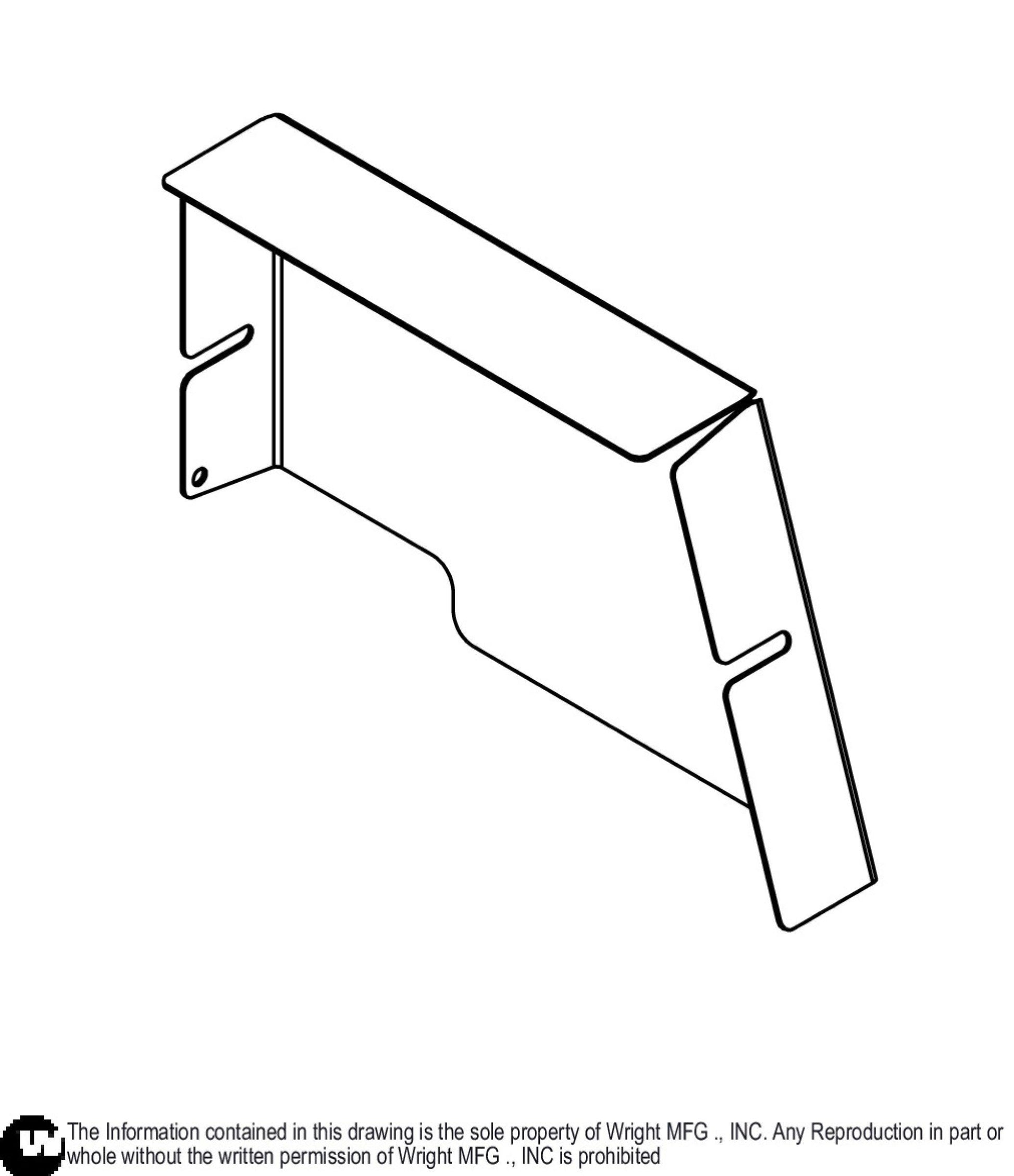 WZXT 61 Discharge Deck Cover 91450001.