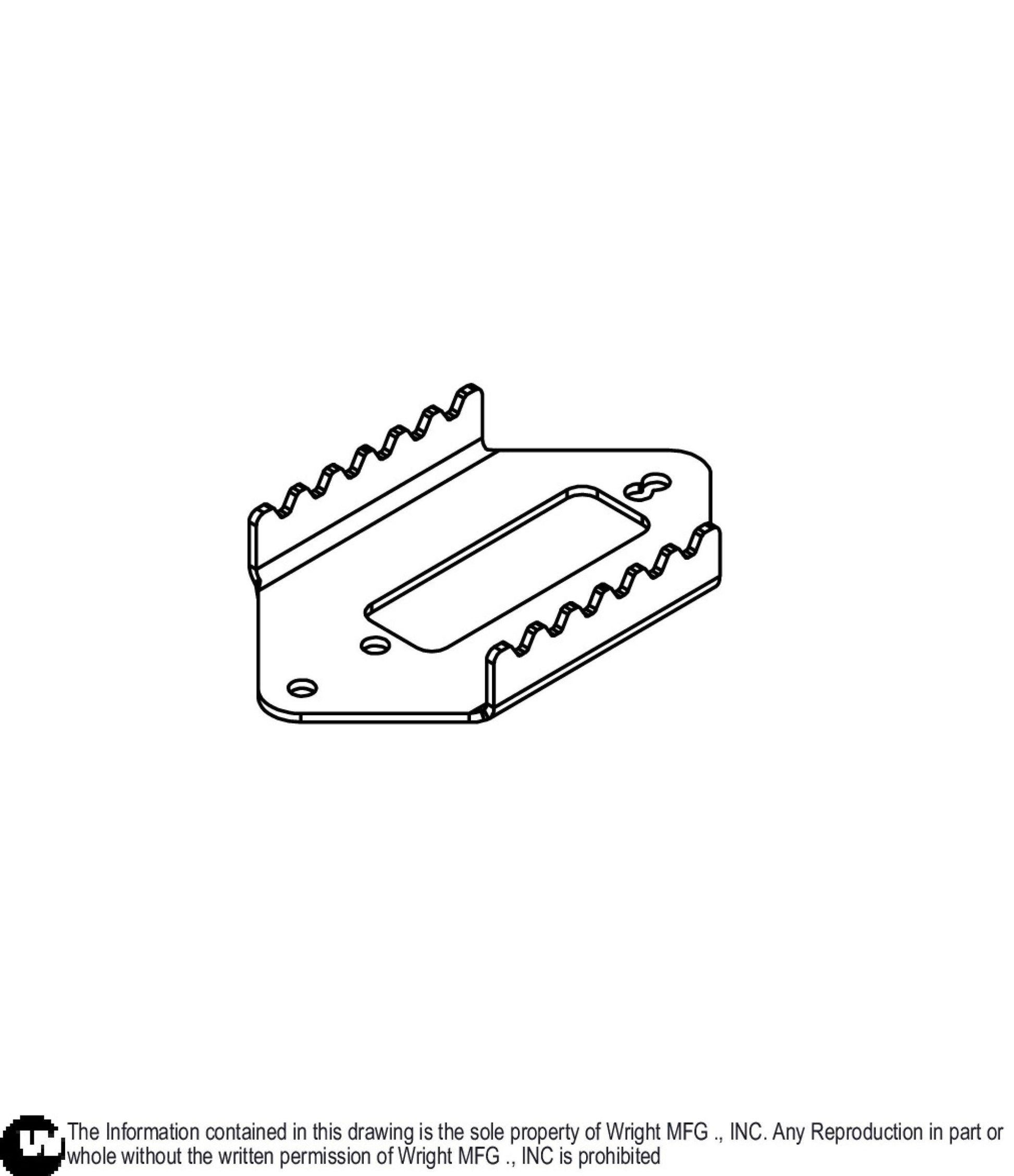 WZXT 52/61 Outer Deck Step 91450003.