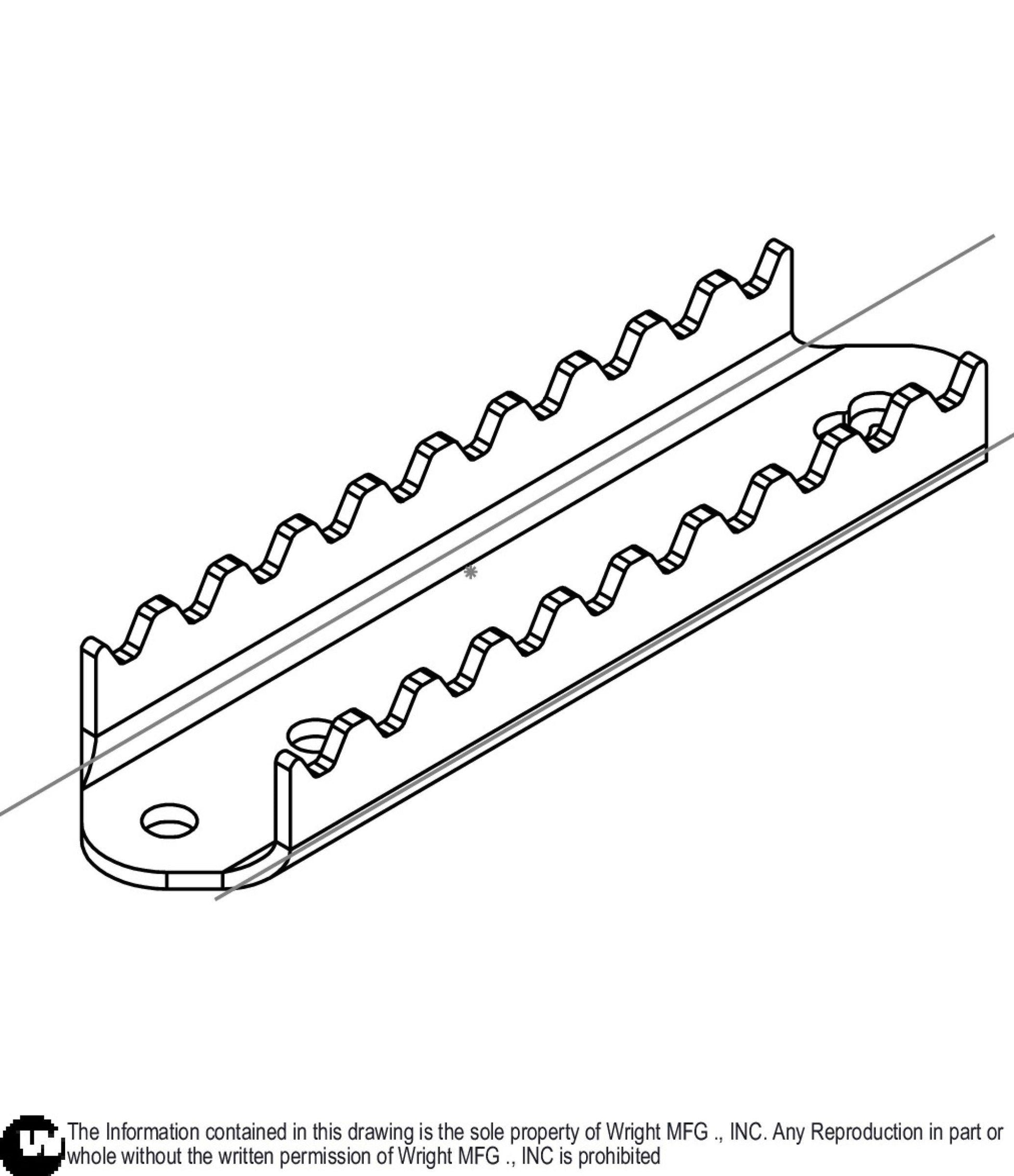 WZXT 52/61 Inner Deck Step 91450004.