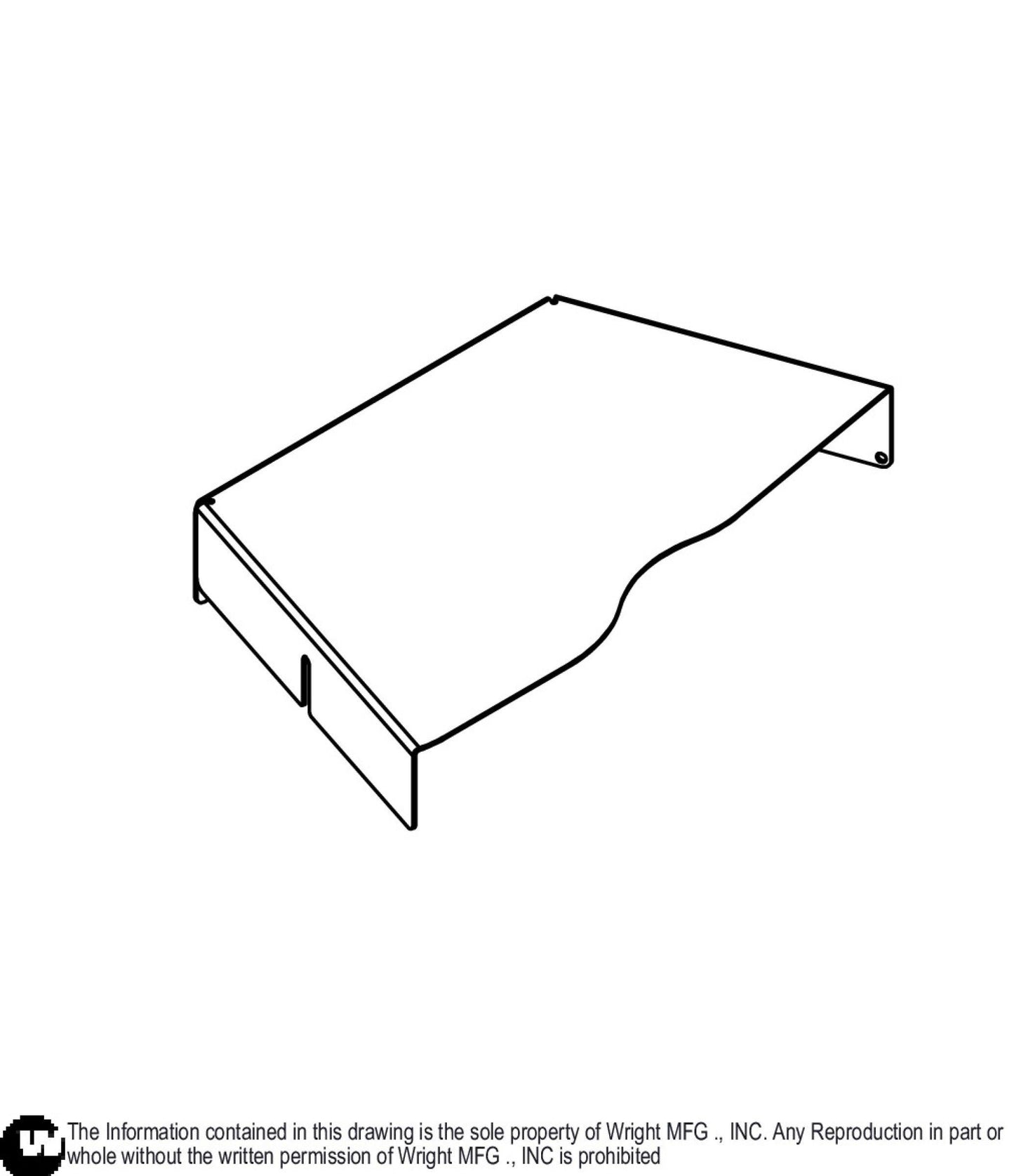 61 WSLG Discharge Deck Cover 91450014.