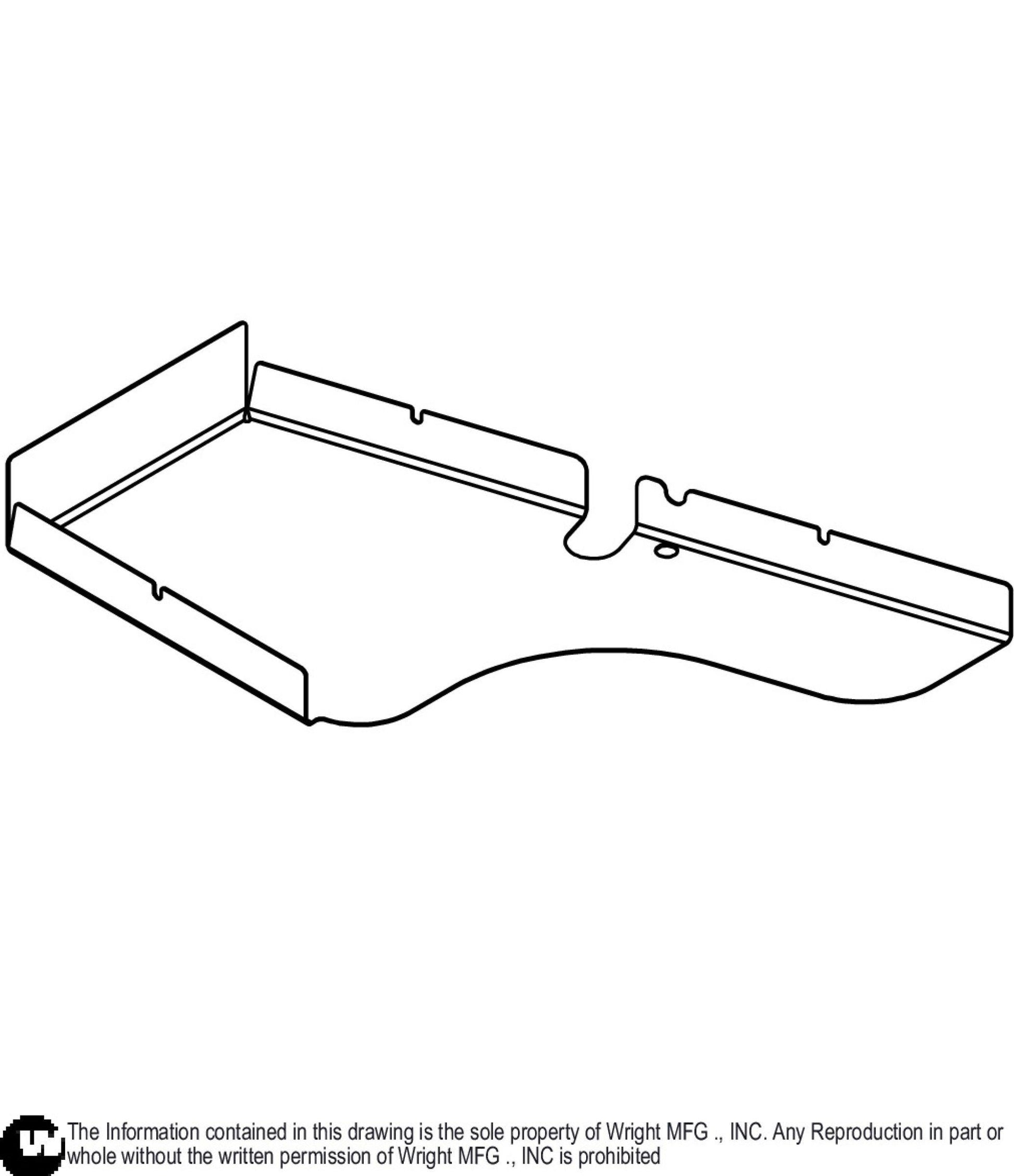 72'' WSZK Right Deck Cover 91460011.