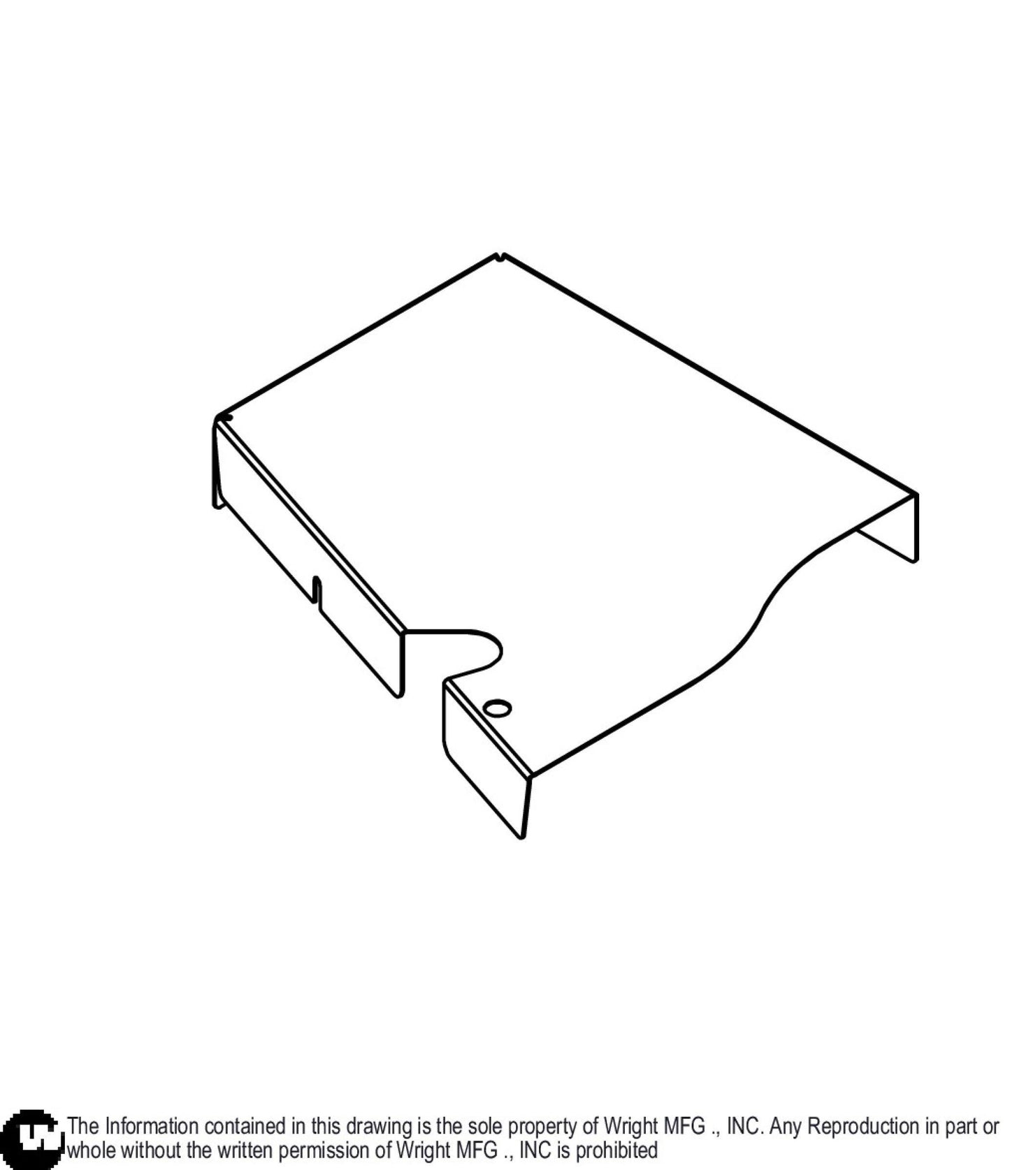 72 WSZK3 Right Deck Cover 91460015.