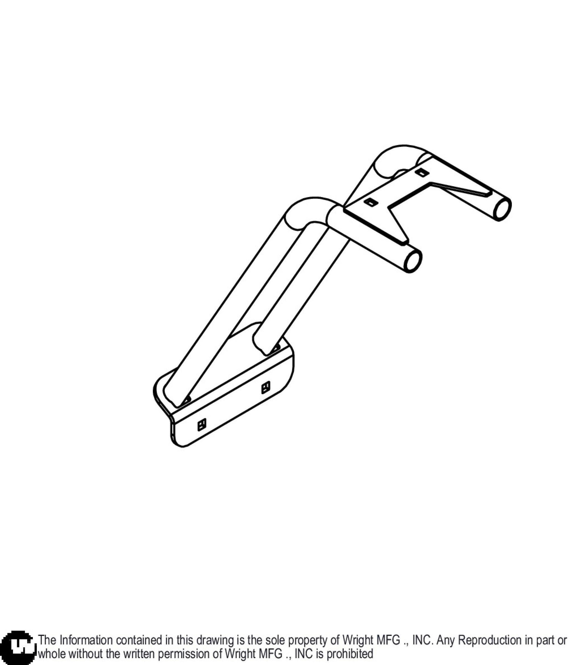 WZXT Air Filter Guard Weldment 91490044.