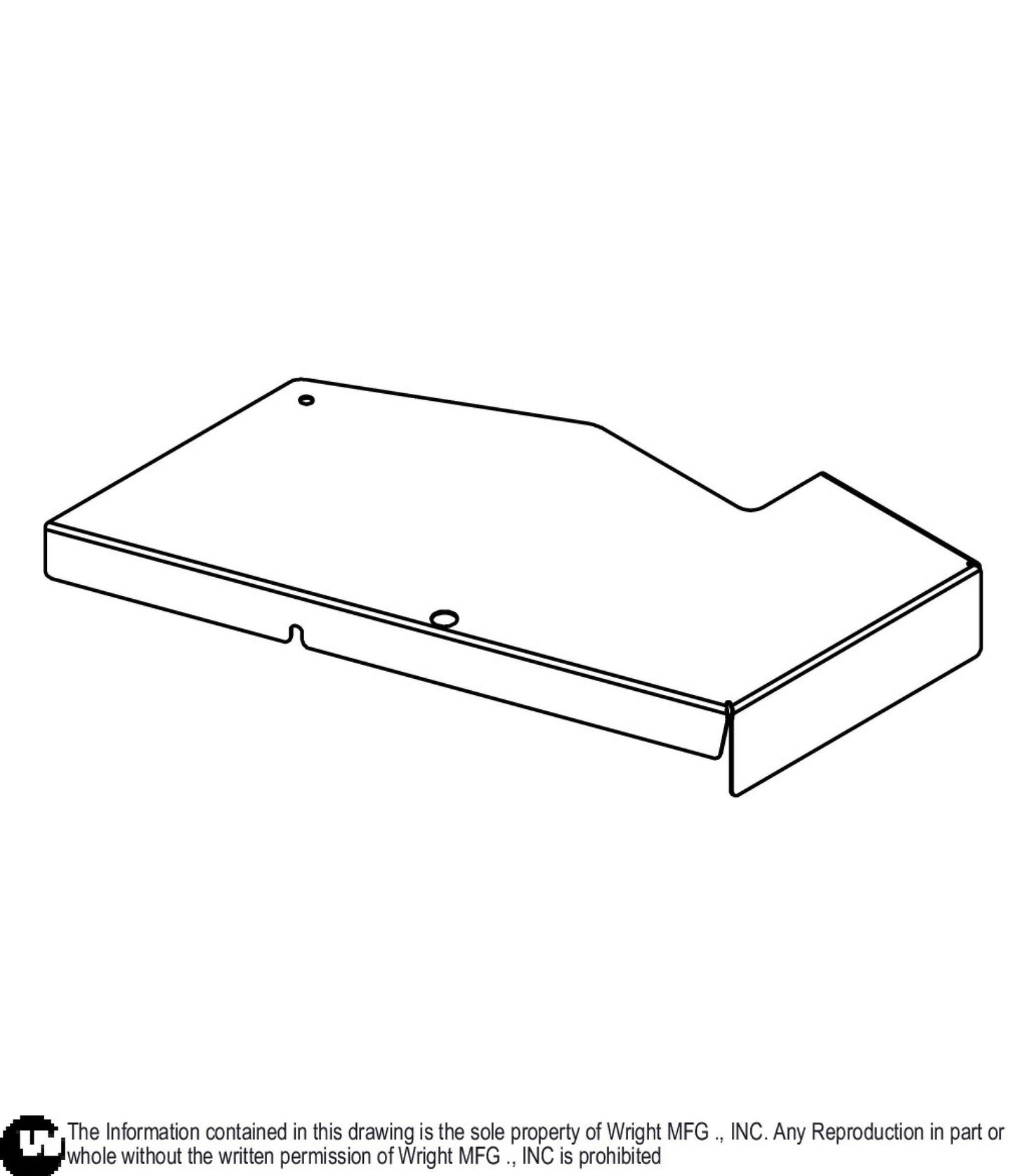 Black Aero 48/52 WZTO Left Deck Cover 91490055.
