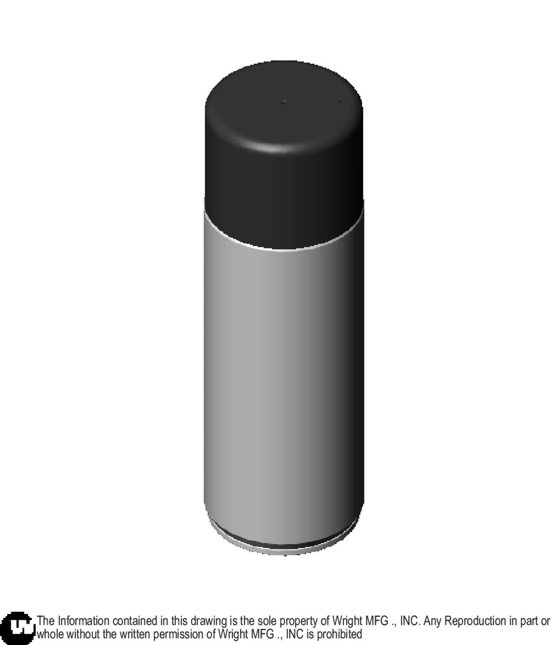 Black Aerosol Mower Paint 91990001.