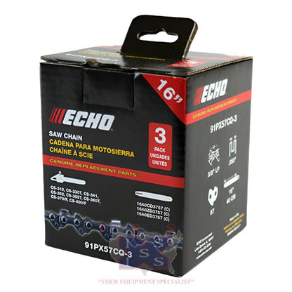 Echo 3-Pack of 91PX57CQ Chain 16".