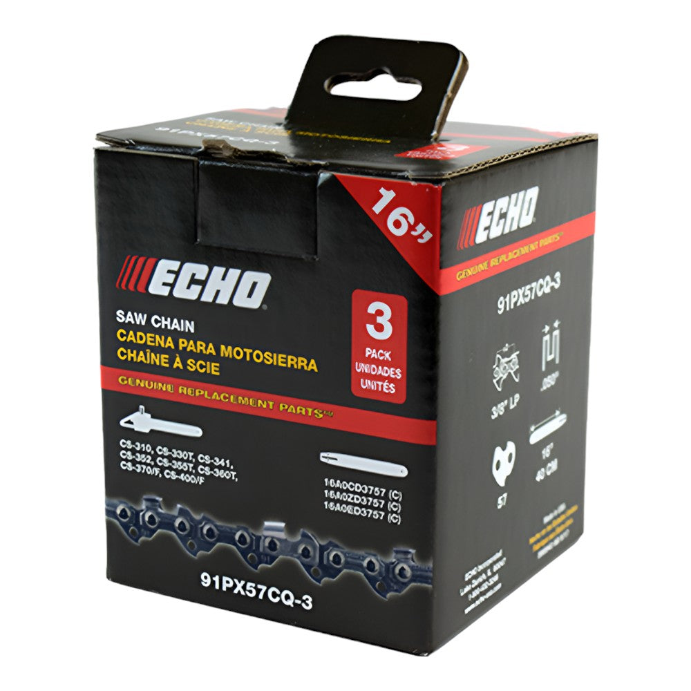 Echo 3-Pack of 91PX57CQ Chain 16"