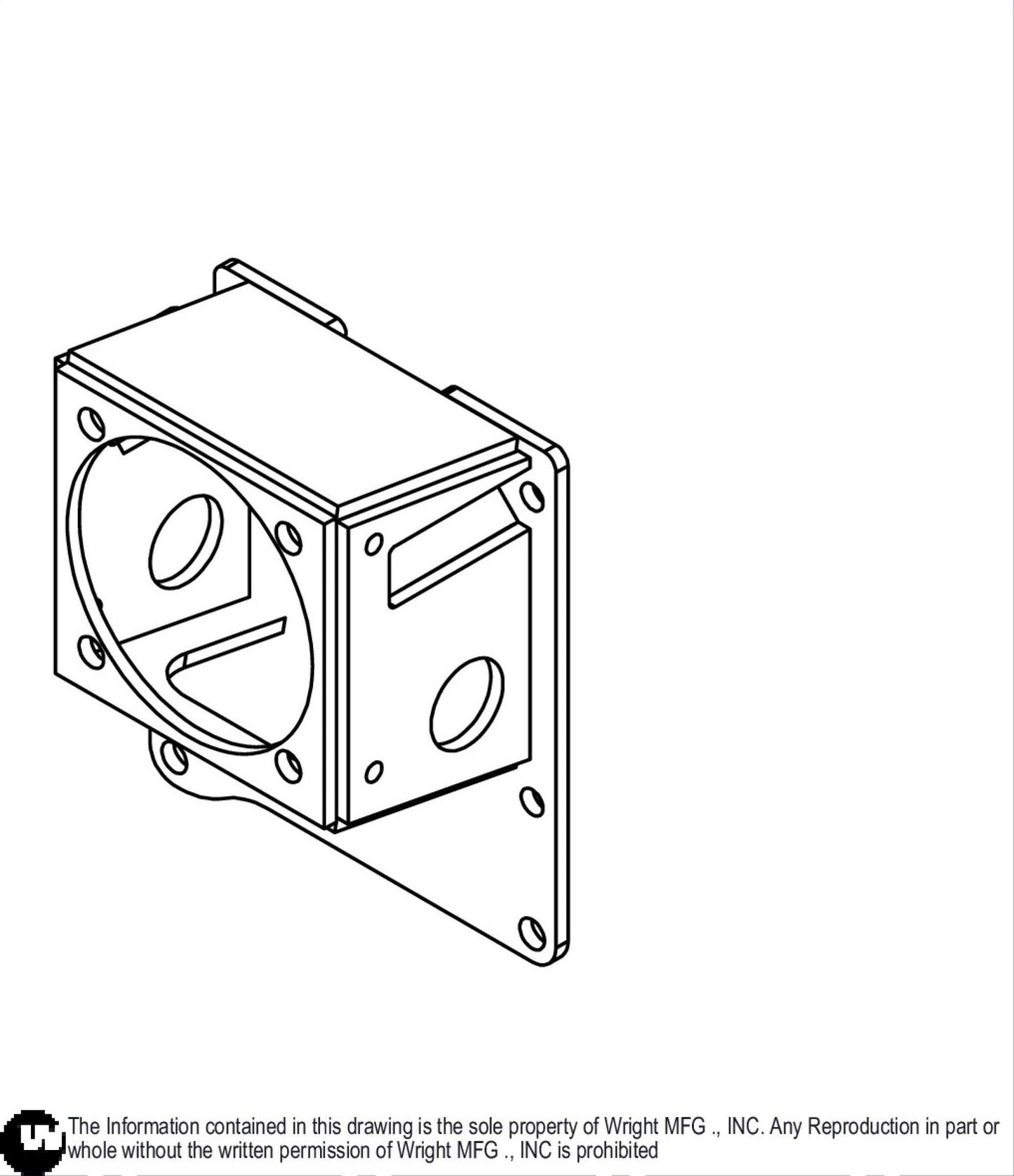 LH Sentar II Wheel Motor Support 92410001.