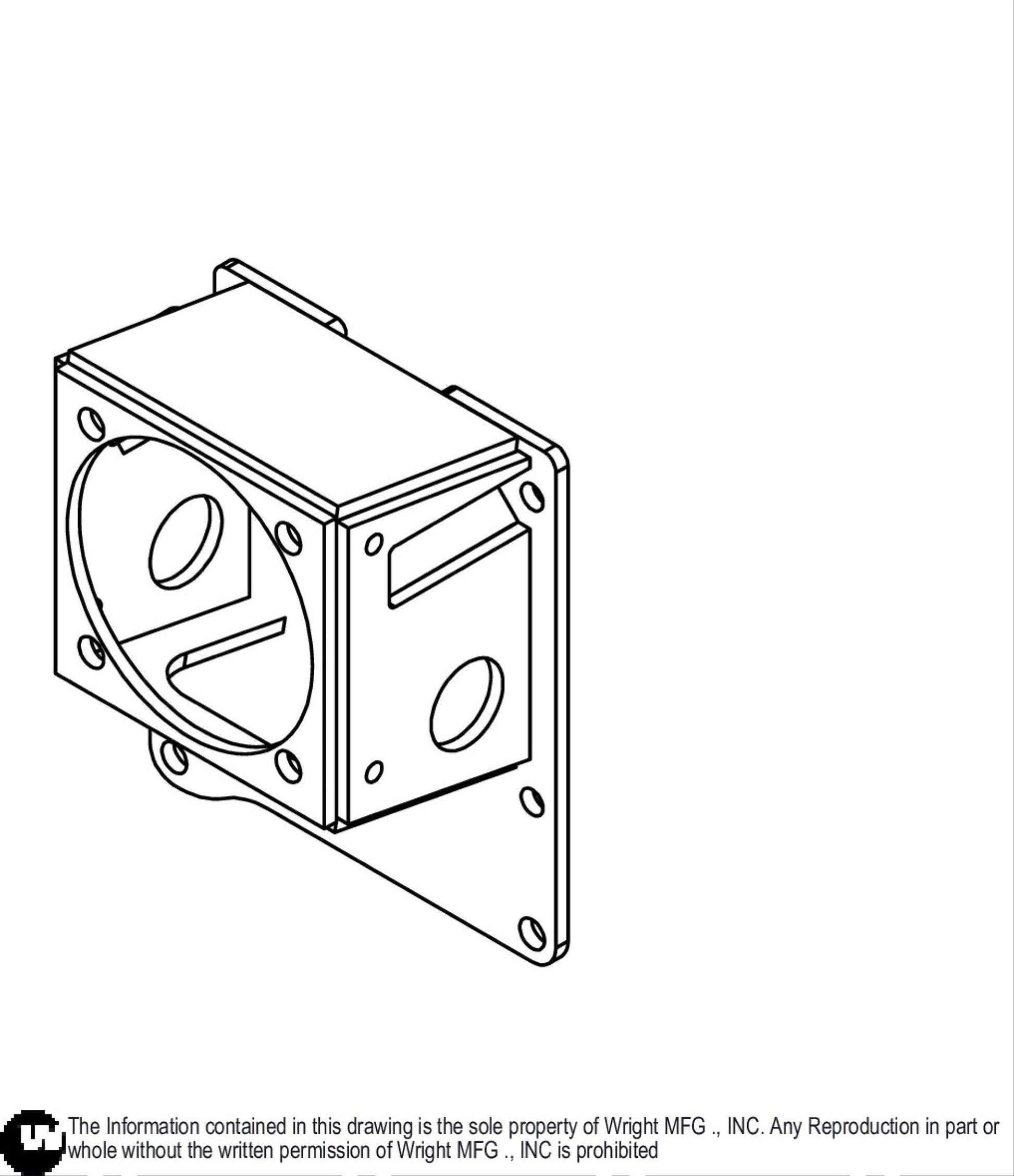 LH Sentar II Wheel Motor Support 92410001.