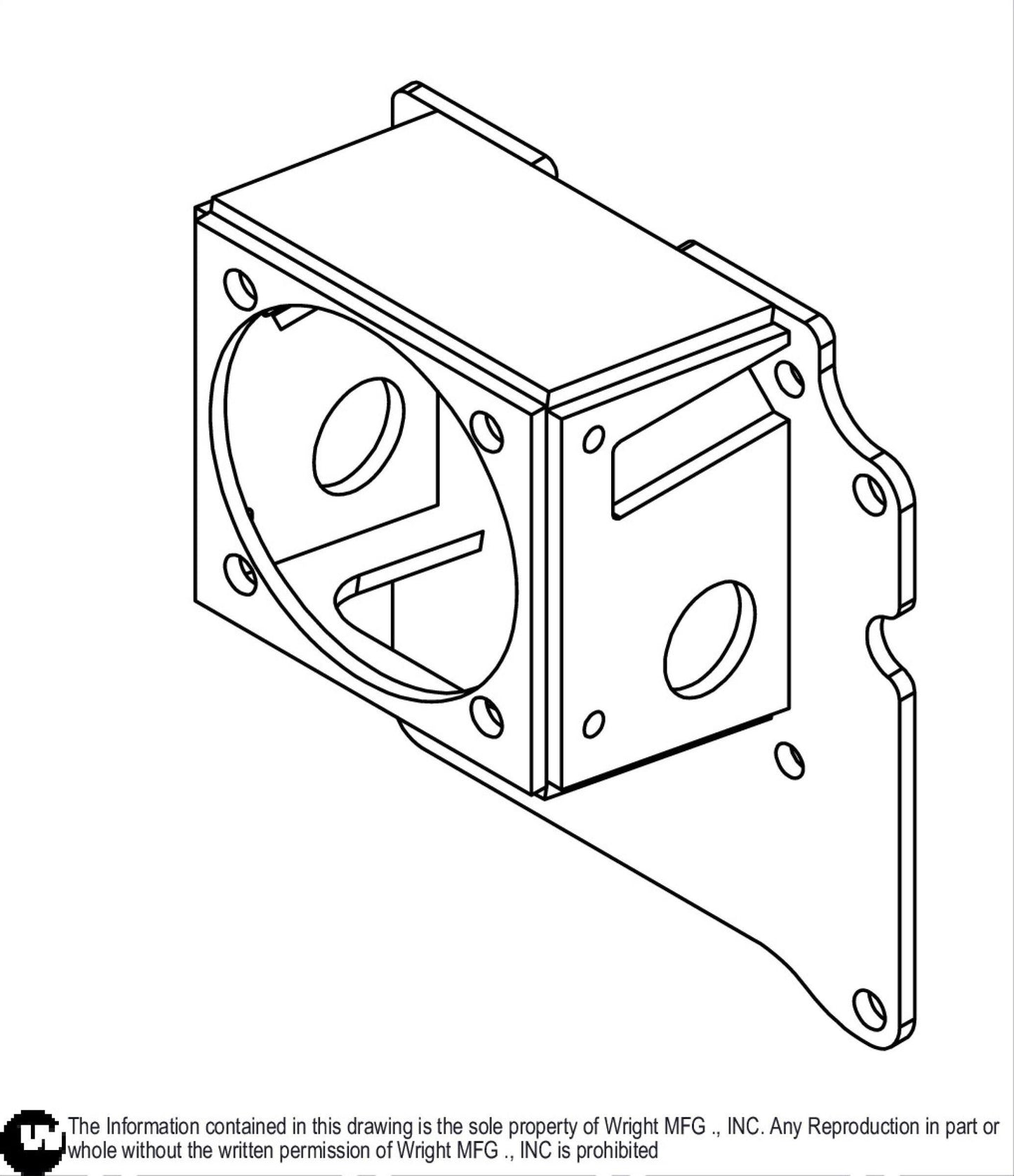 RH Sentar II Wheel Motor Support 92410002.