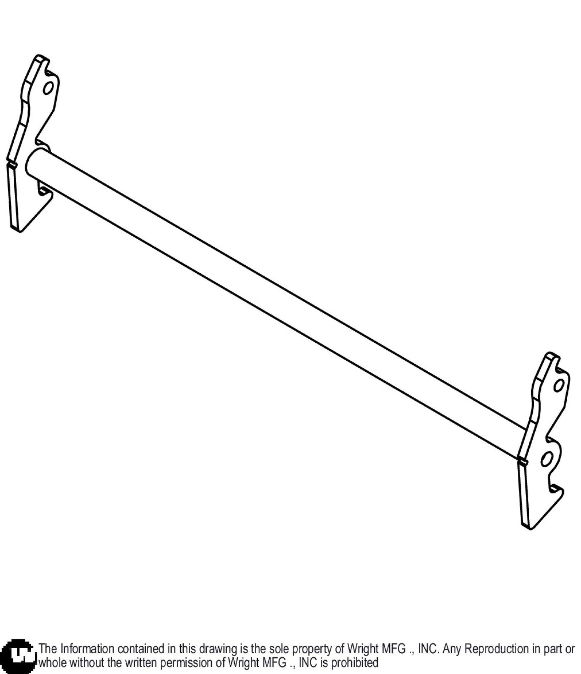 GCS 3 Bag Bagger Lid Latch Weldment 93320004.